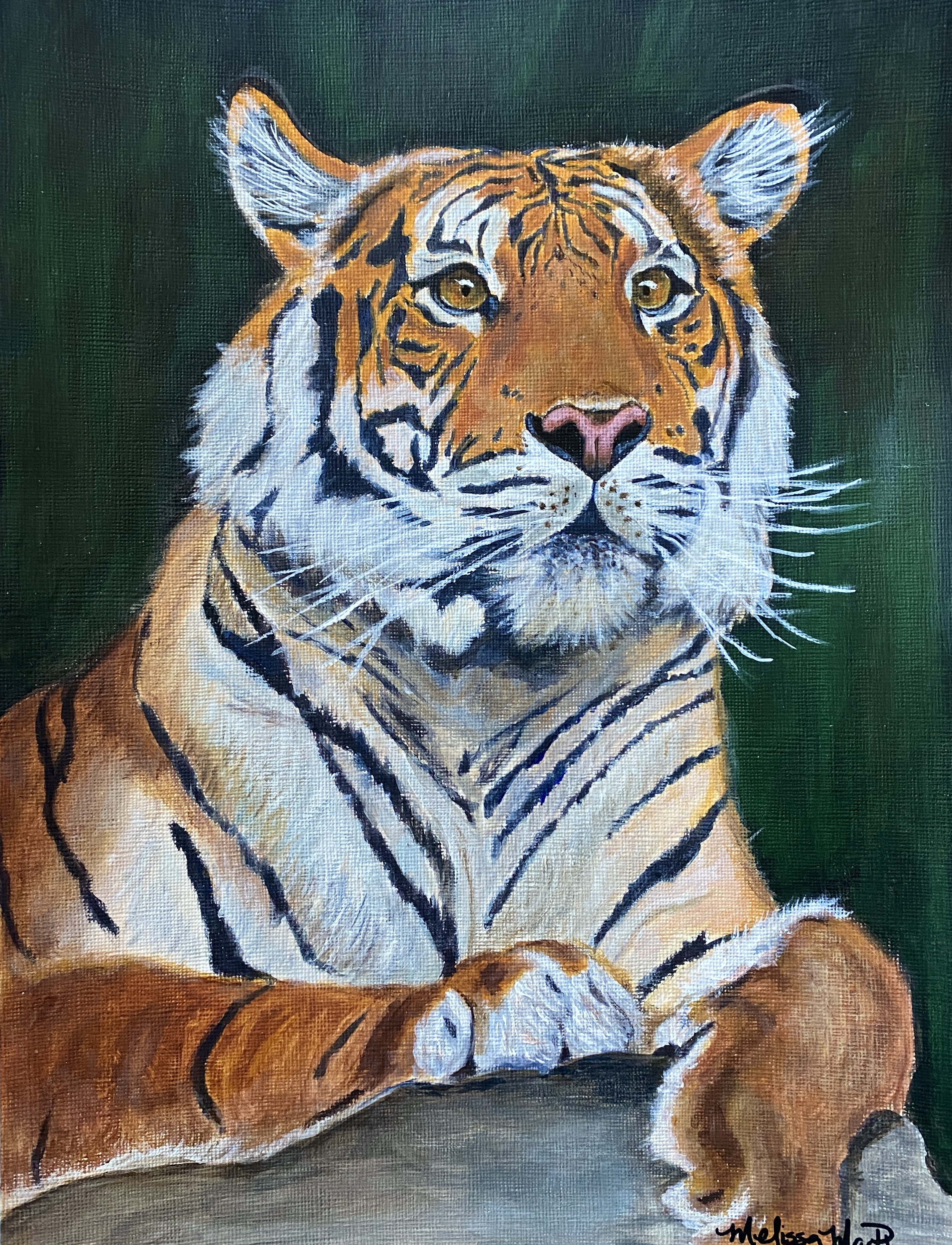 Crowned in Amber - Original Painting