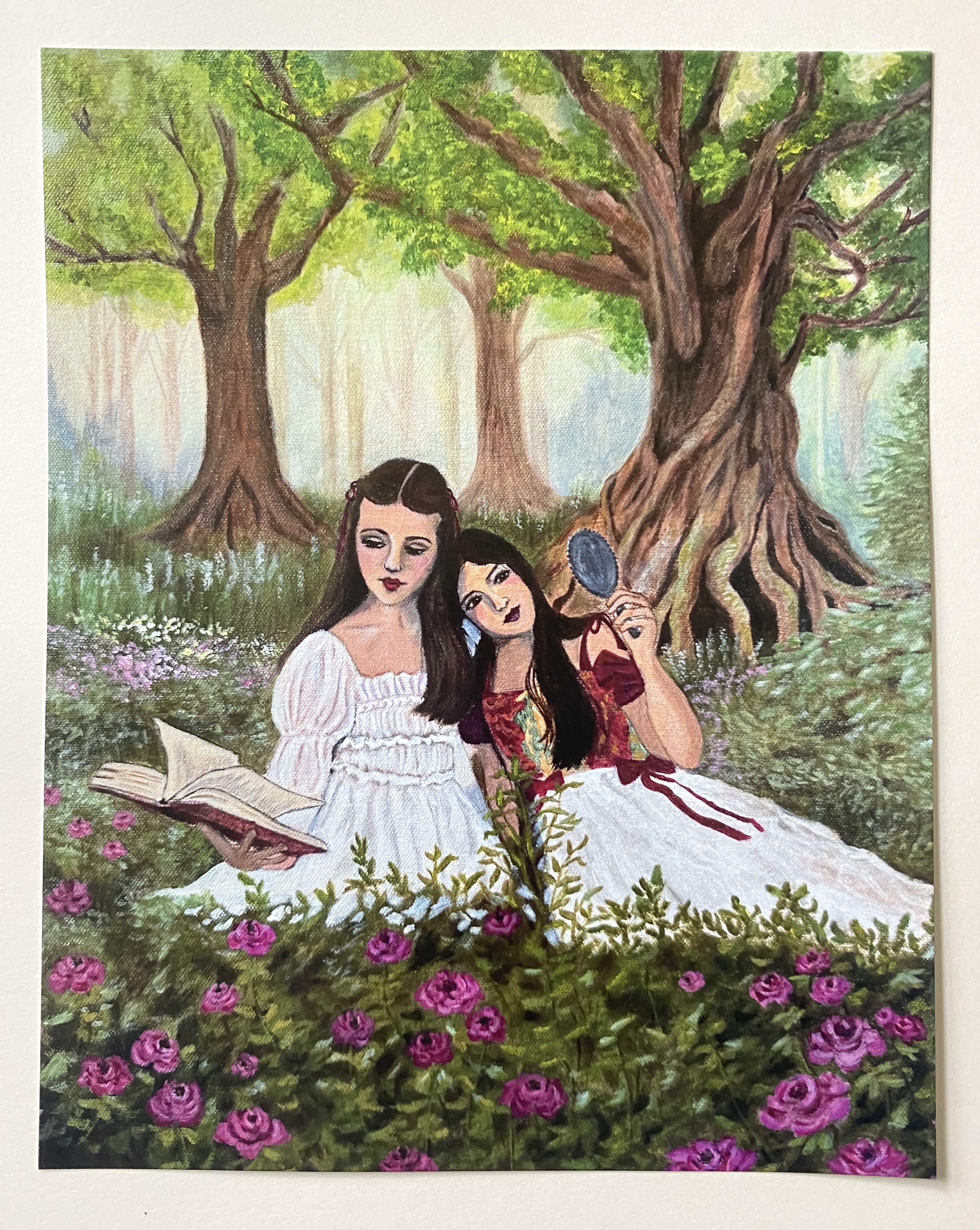 A Chapter in the Woods - Art Print