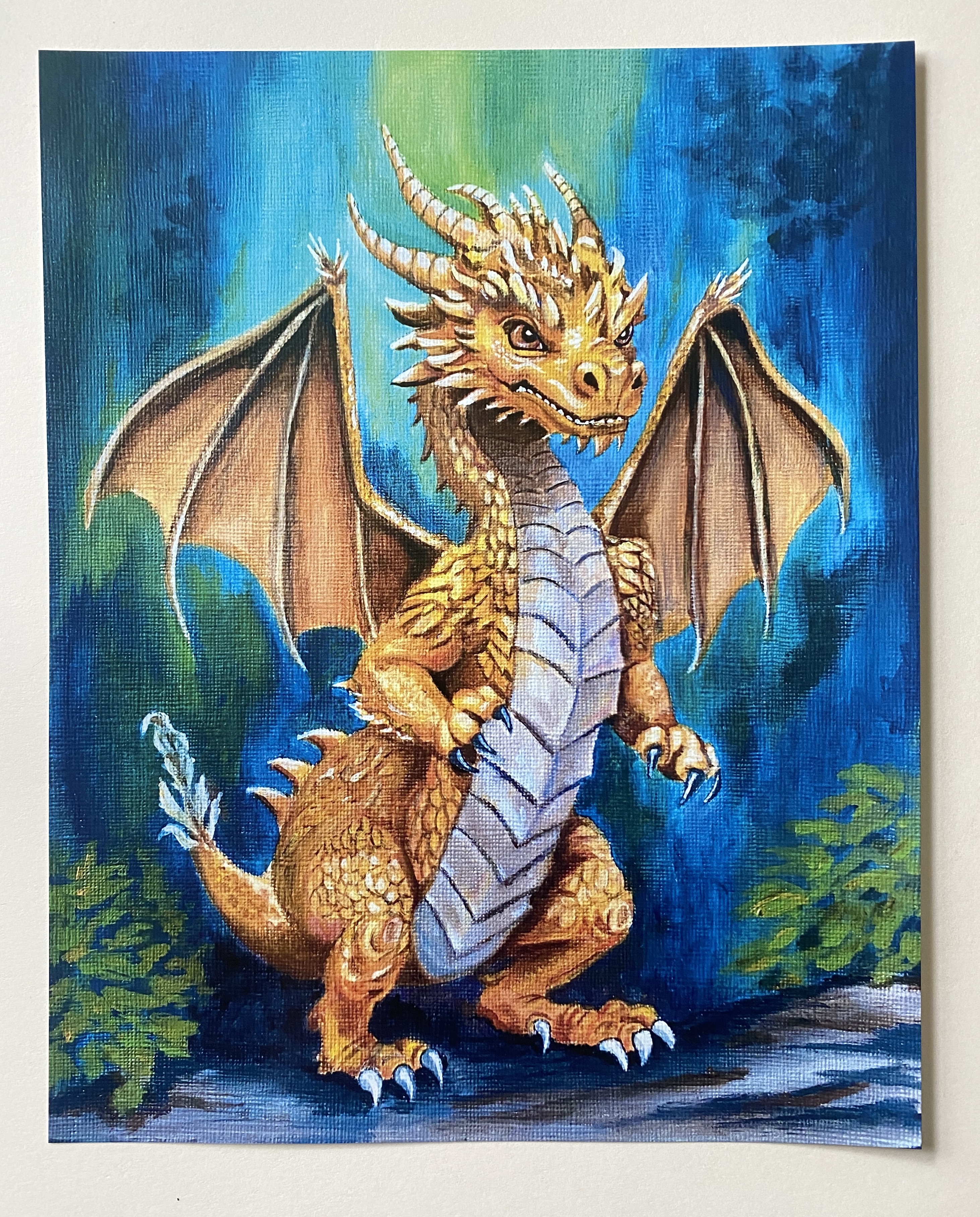 Little Golden One - Art Print