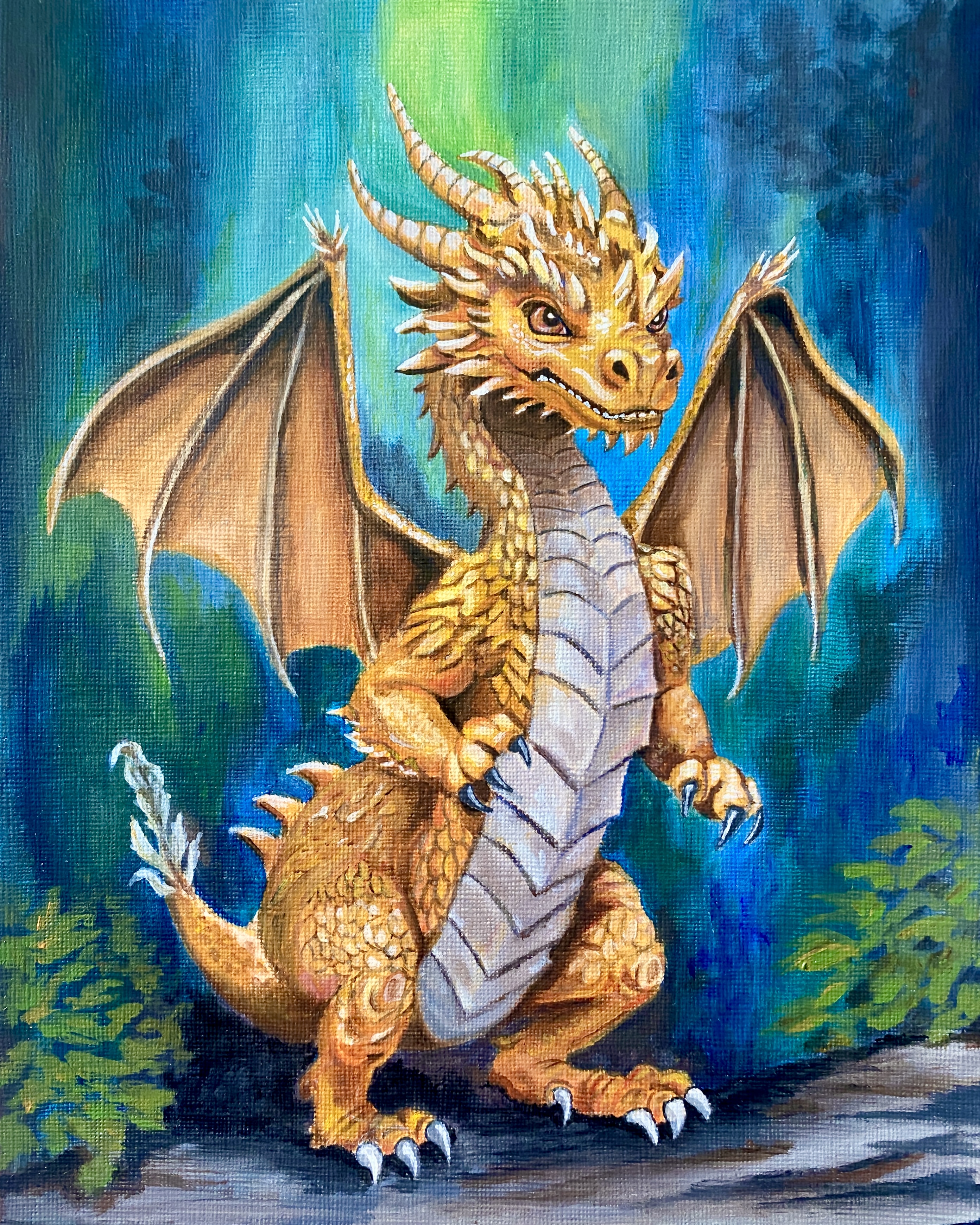 Little Golden One - Original Painting
