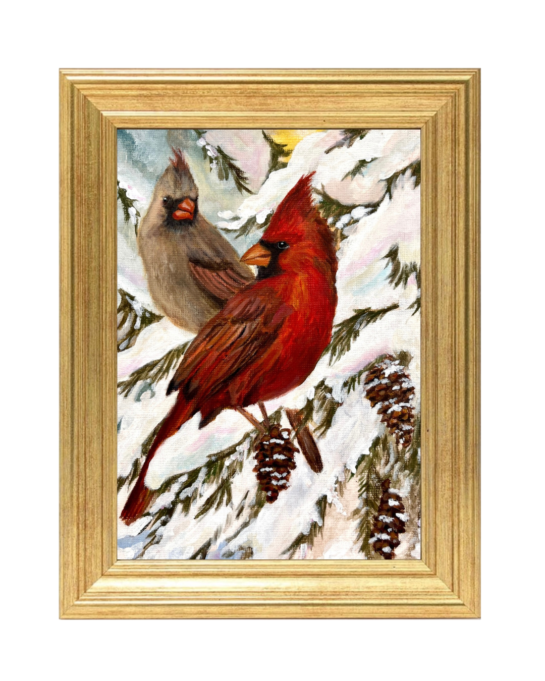 Cardinals - Original Painting