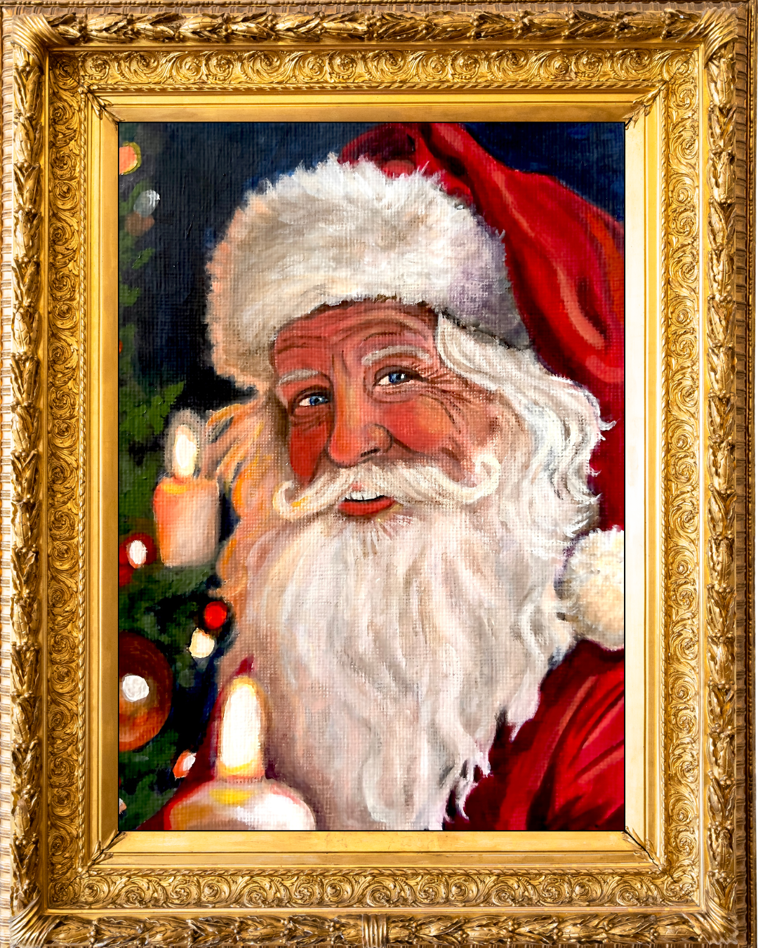 Hey Santa - Original Painting