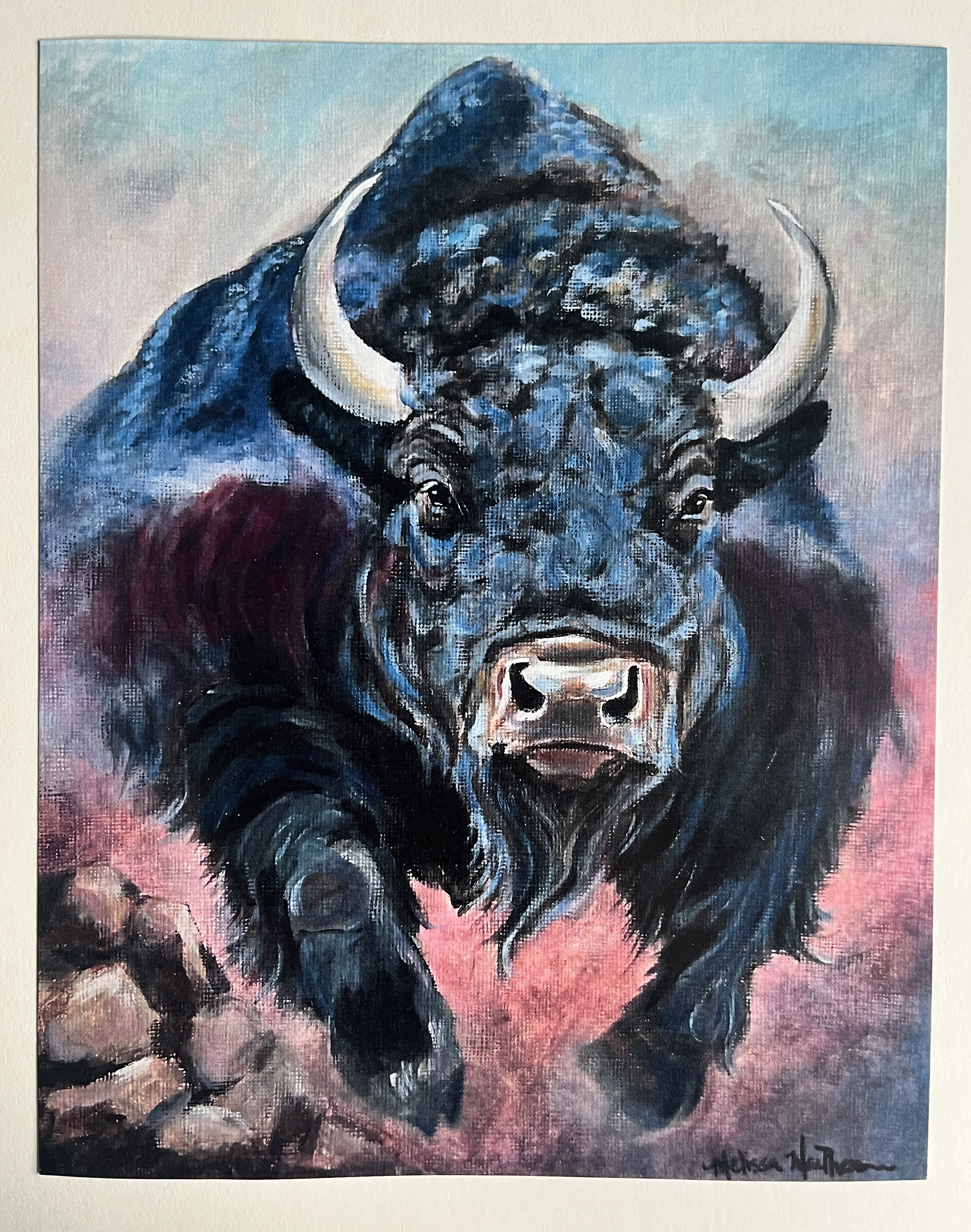 Buffalo Bills Bison - Art Print