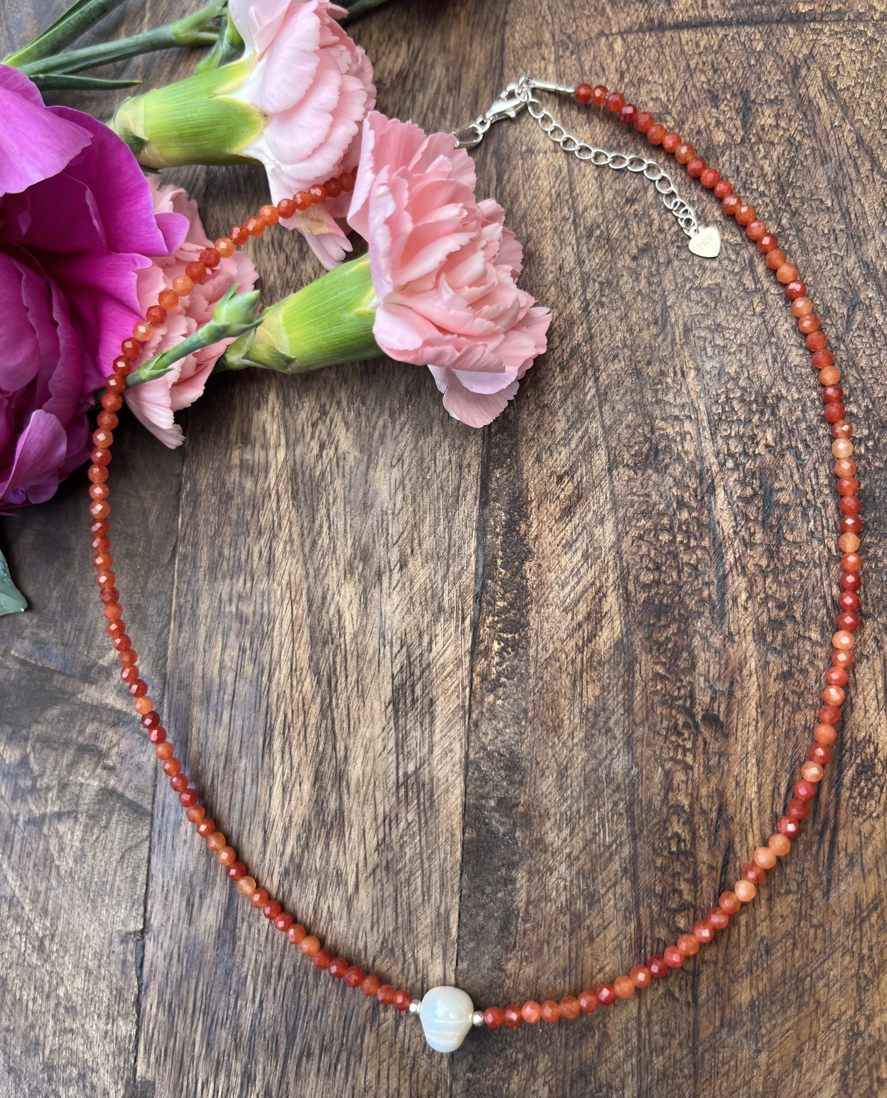 Orange Aventurine Necklace