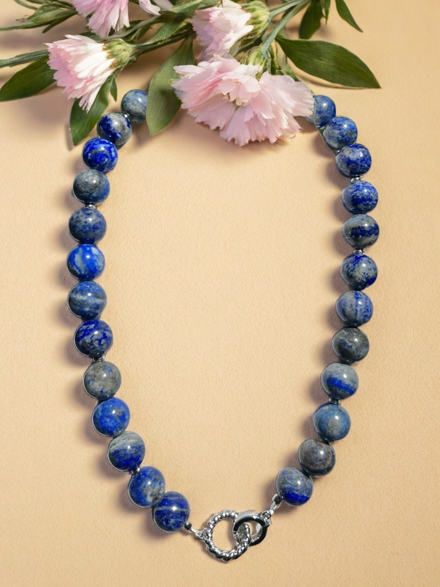 Lapis Lazuli Beaded Necklace