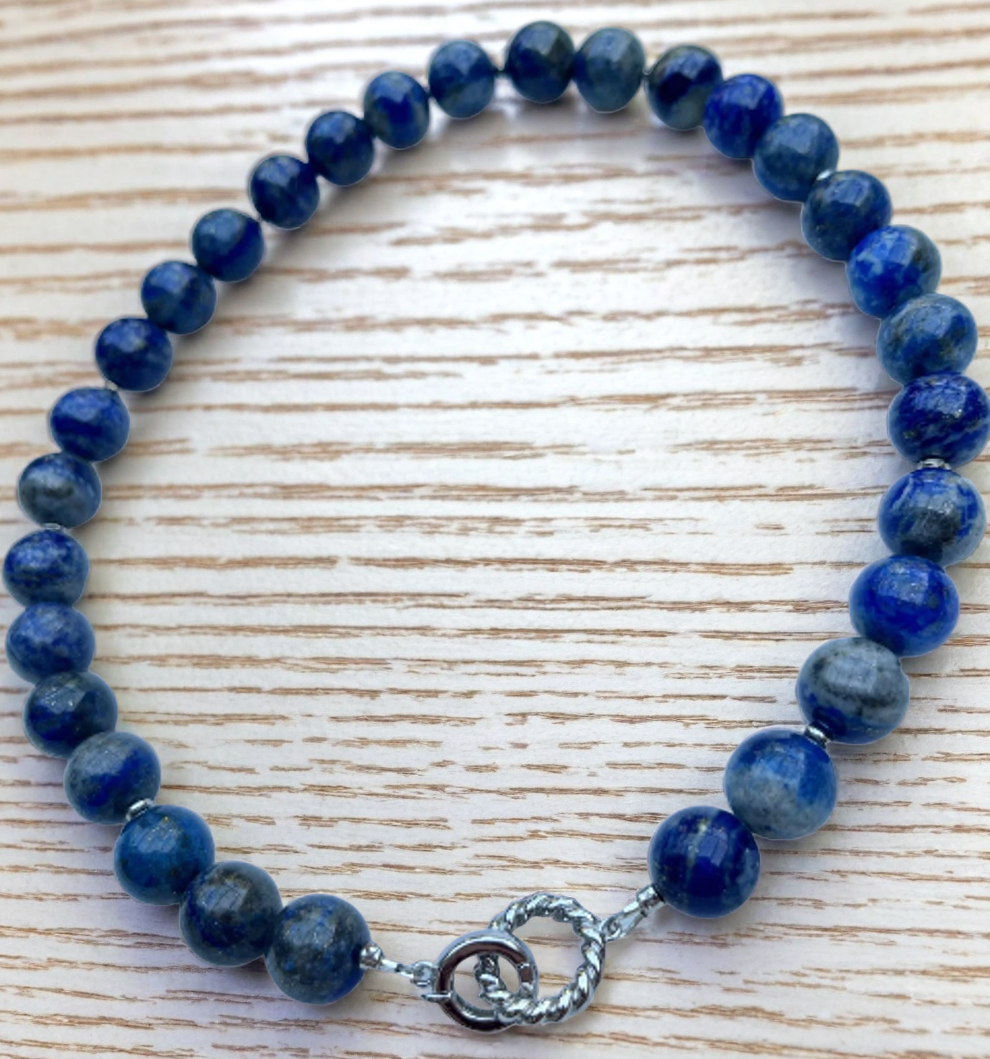 Lapis Lazuli Beaded Necklace