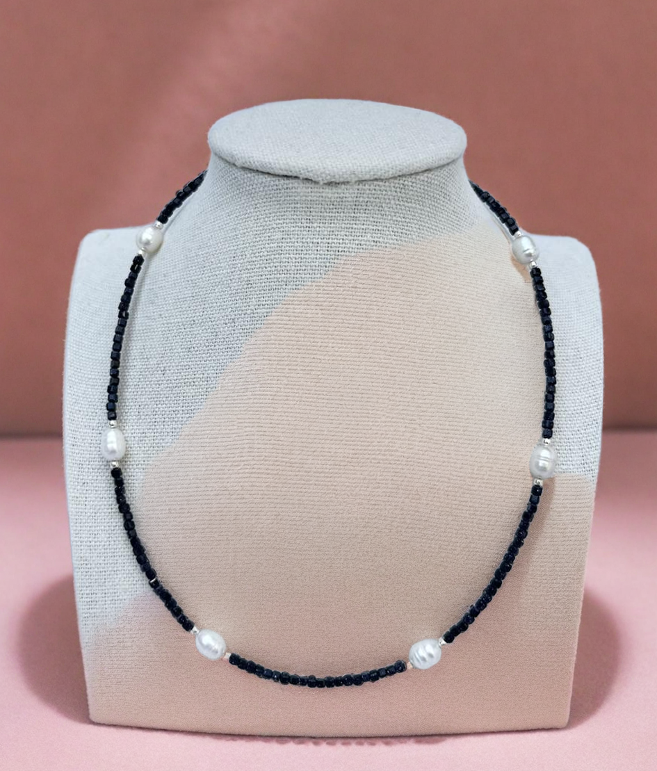  Blue Sandstone Necklace