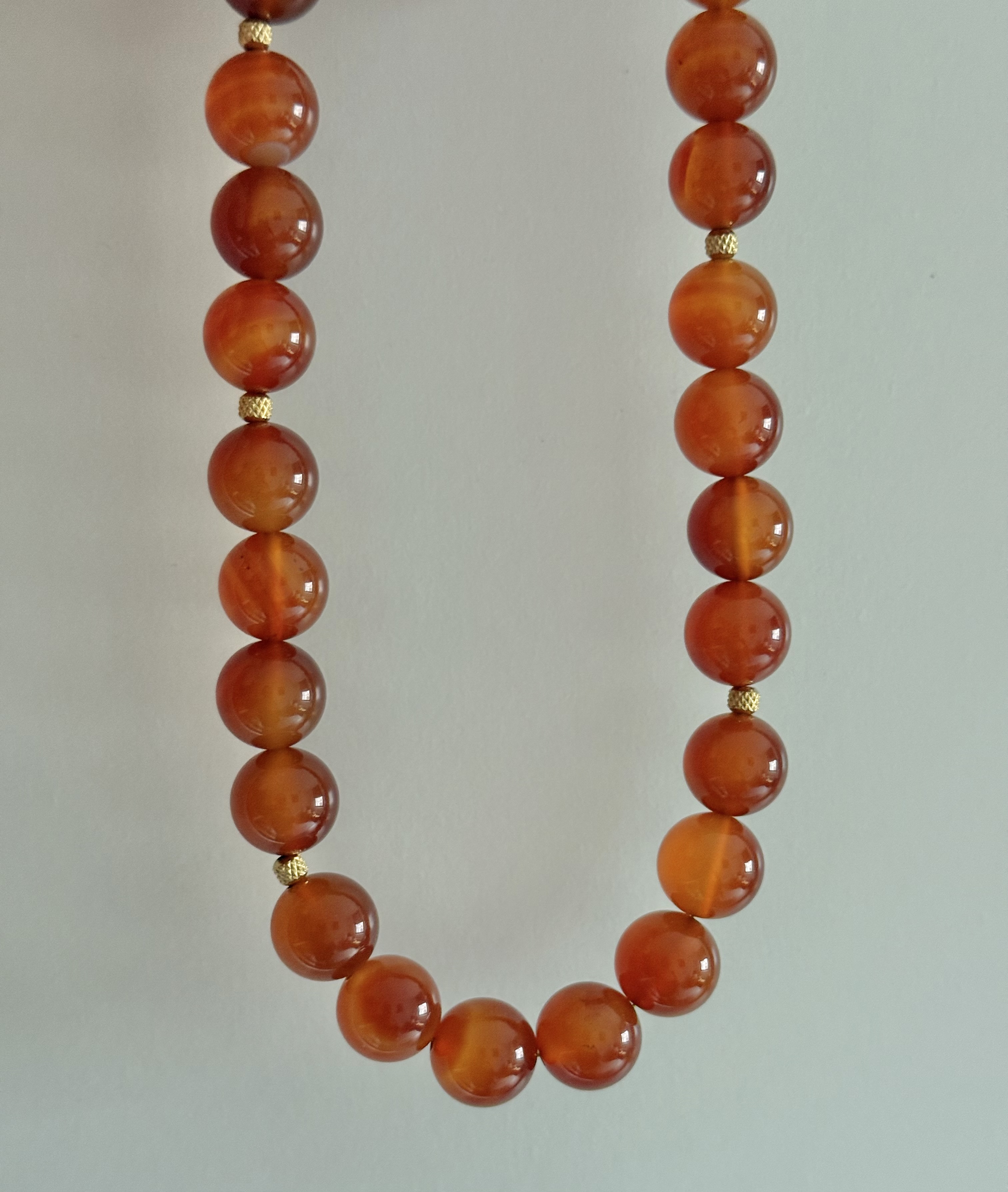Agate Bead Necklace