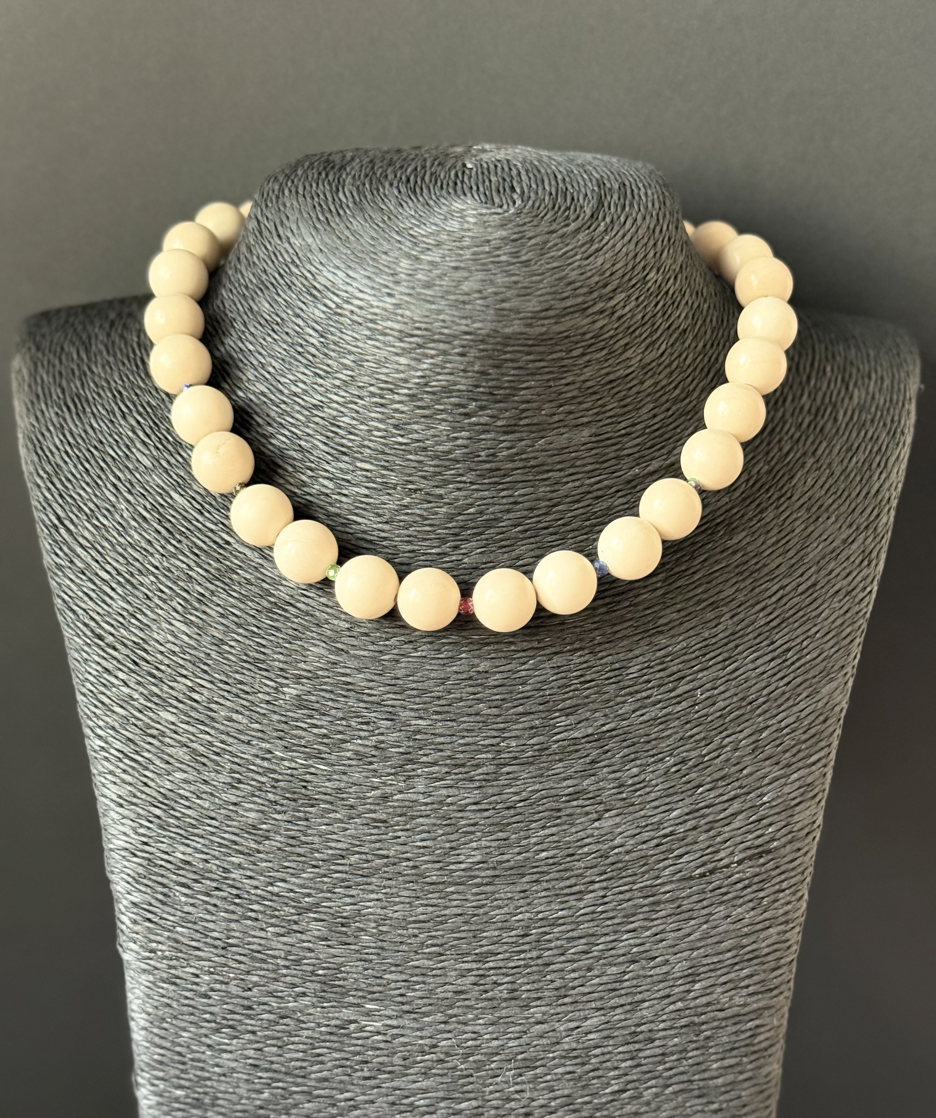 Boho Style Beaded Necklace