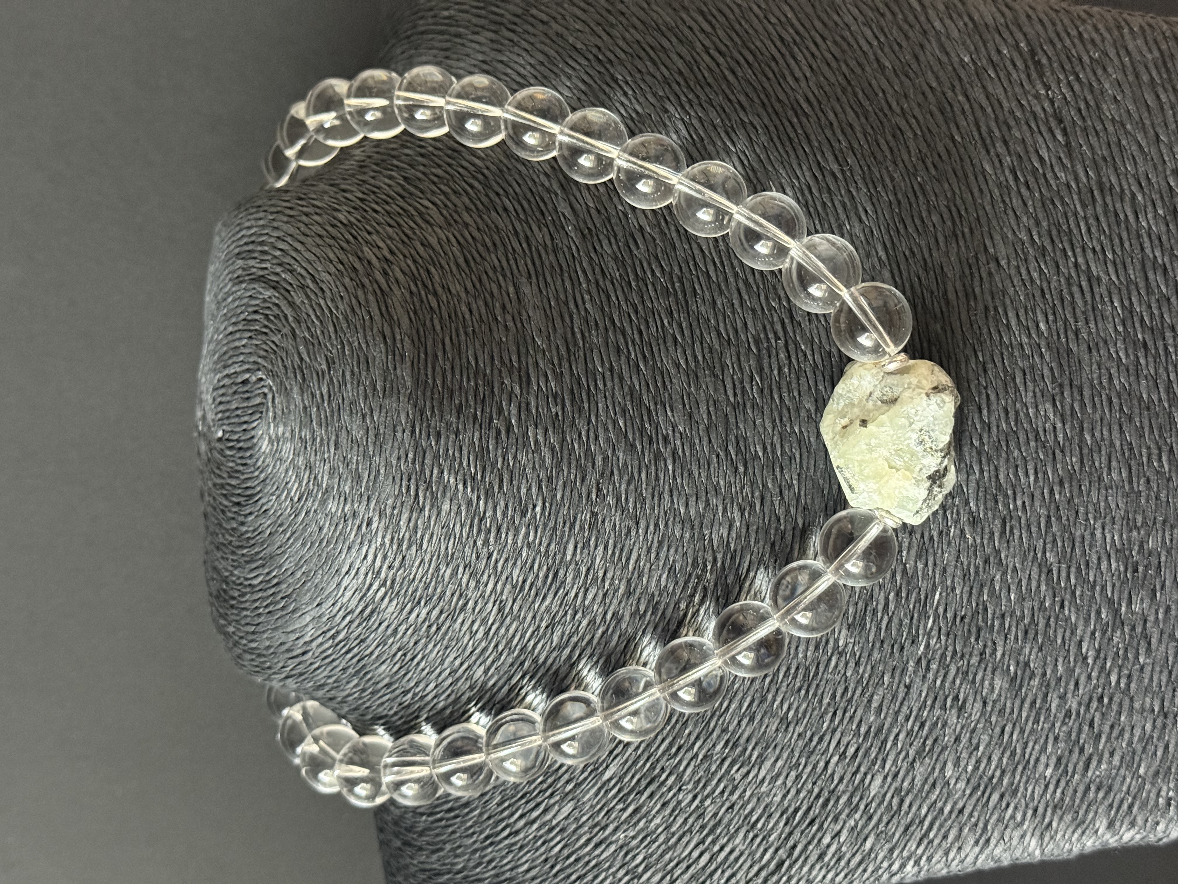 Clear Quartz Bead Necklace