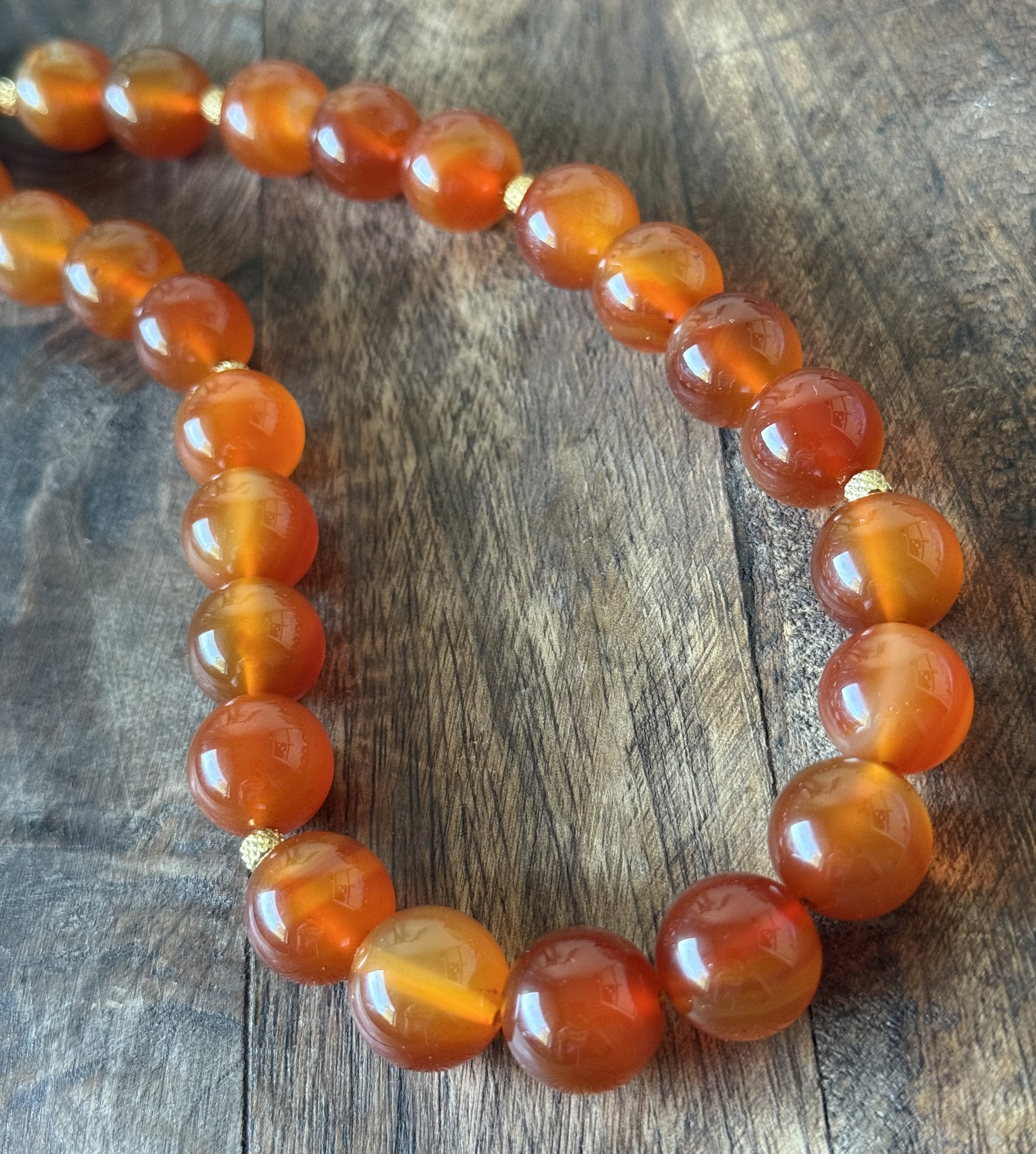 Agate Bead Necklace