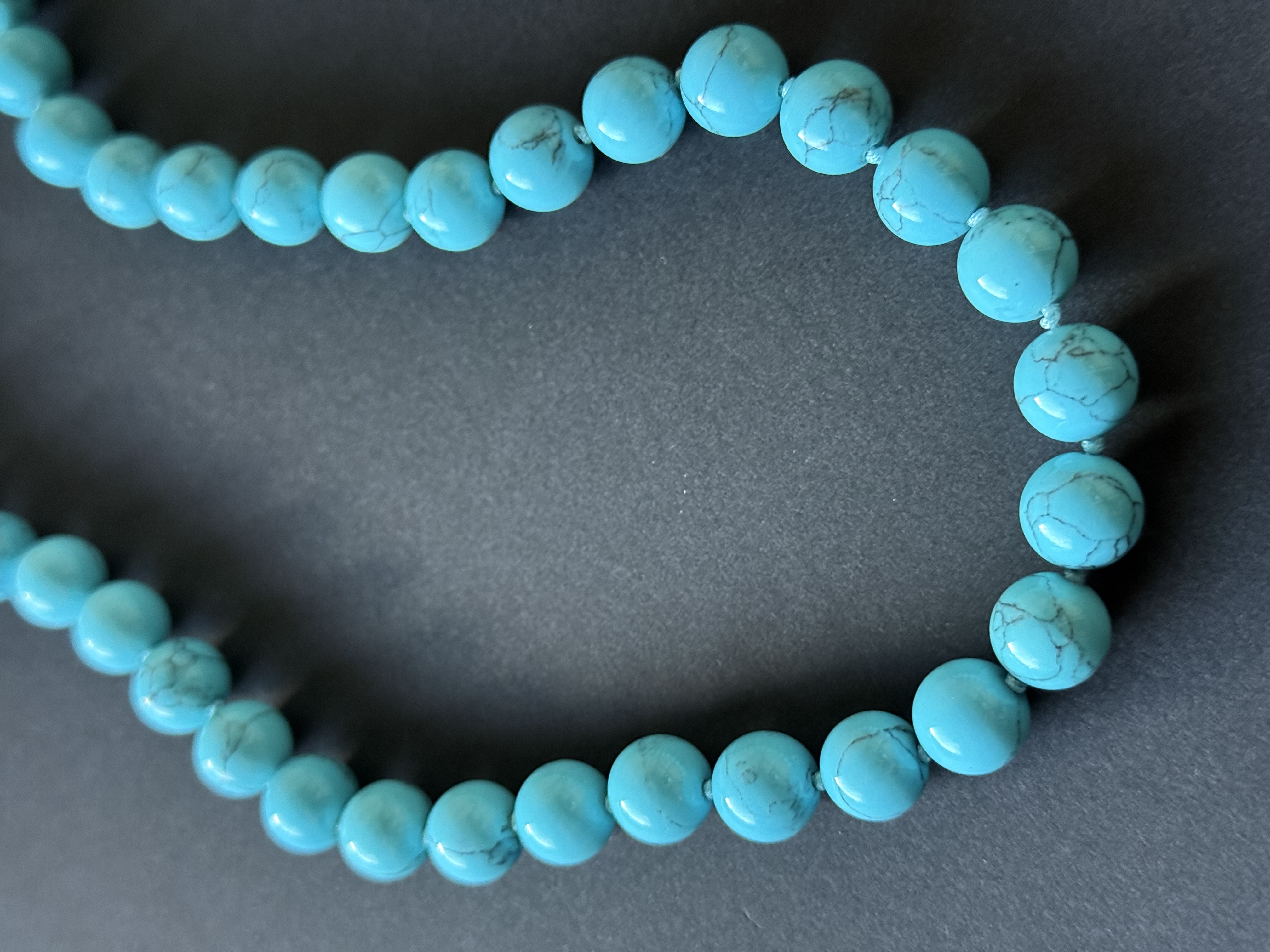 Turquoise Bead Necklace