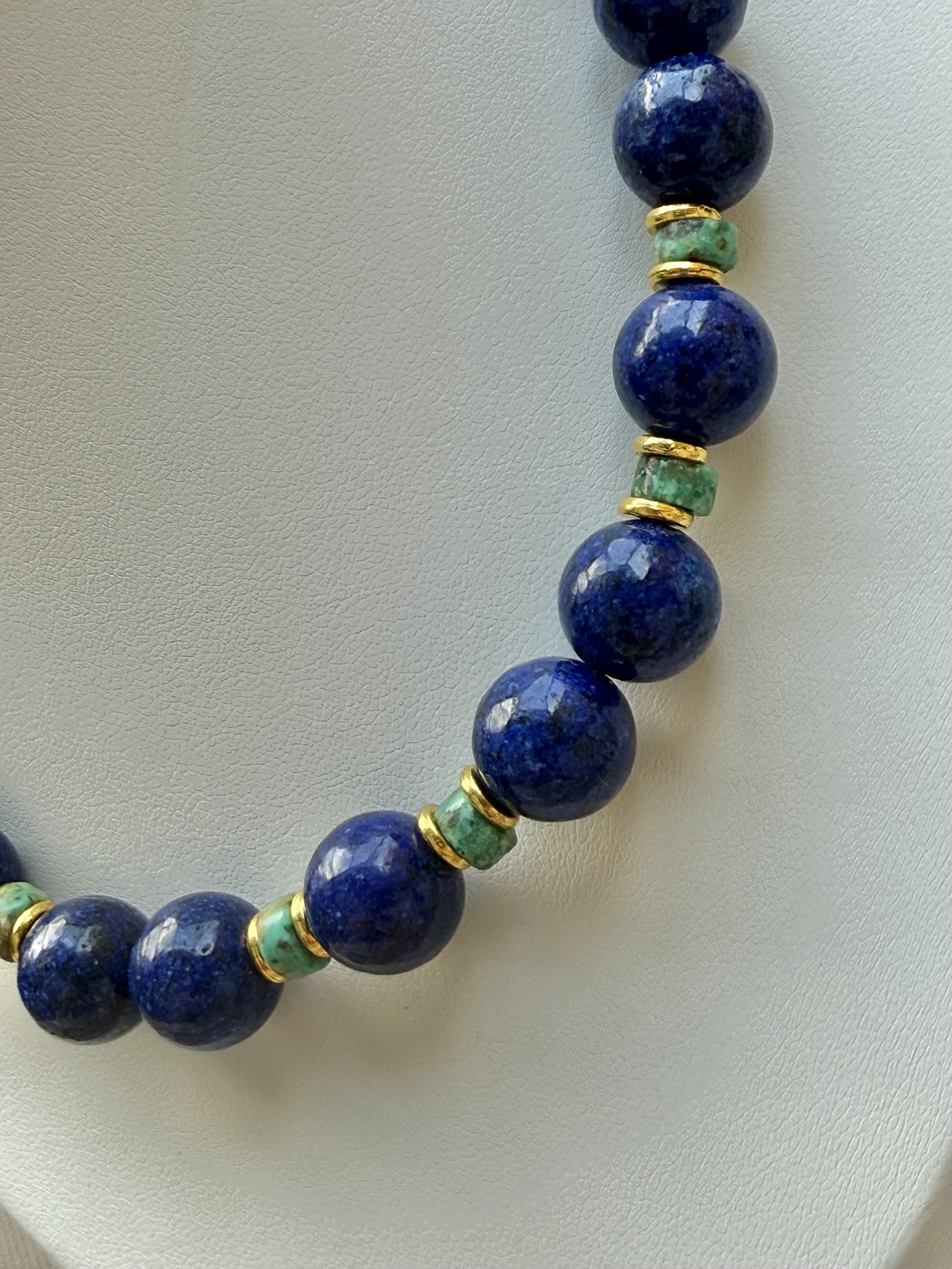 Lapis Lazuli Beaded Necklace
