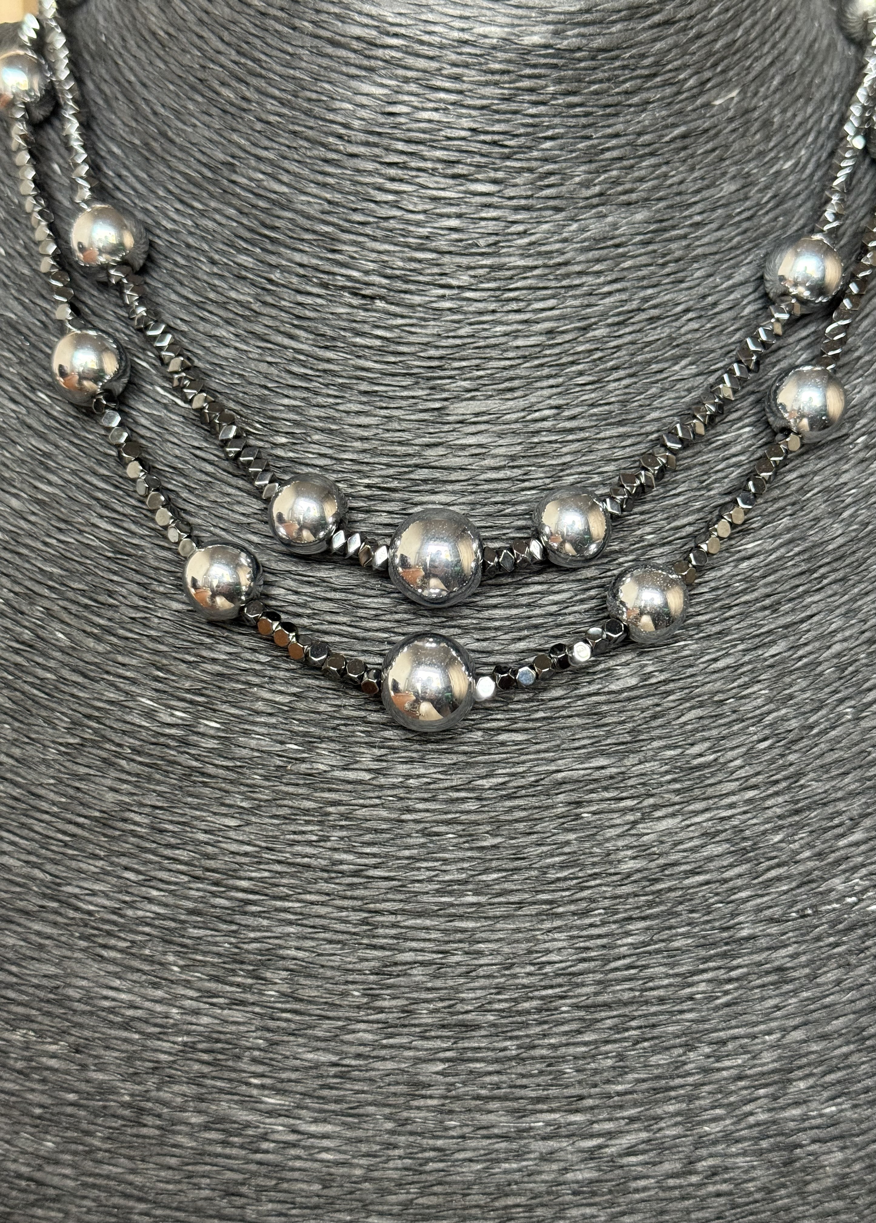 Elegant Hematite Necklace