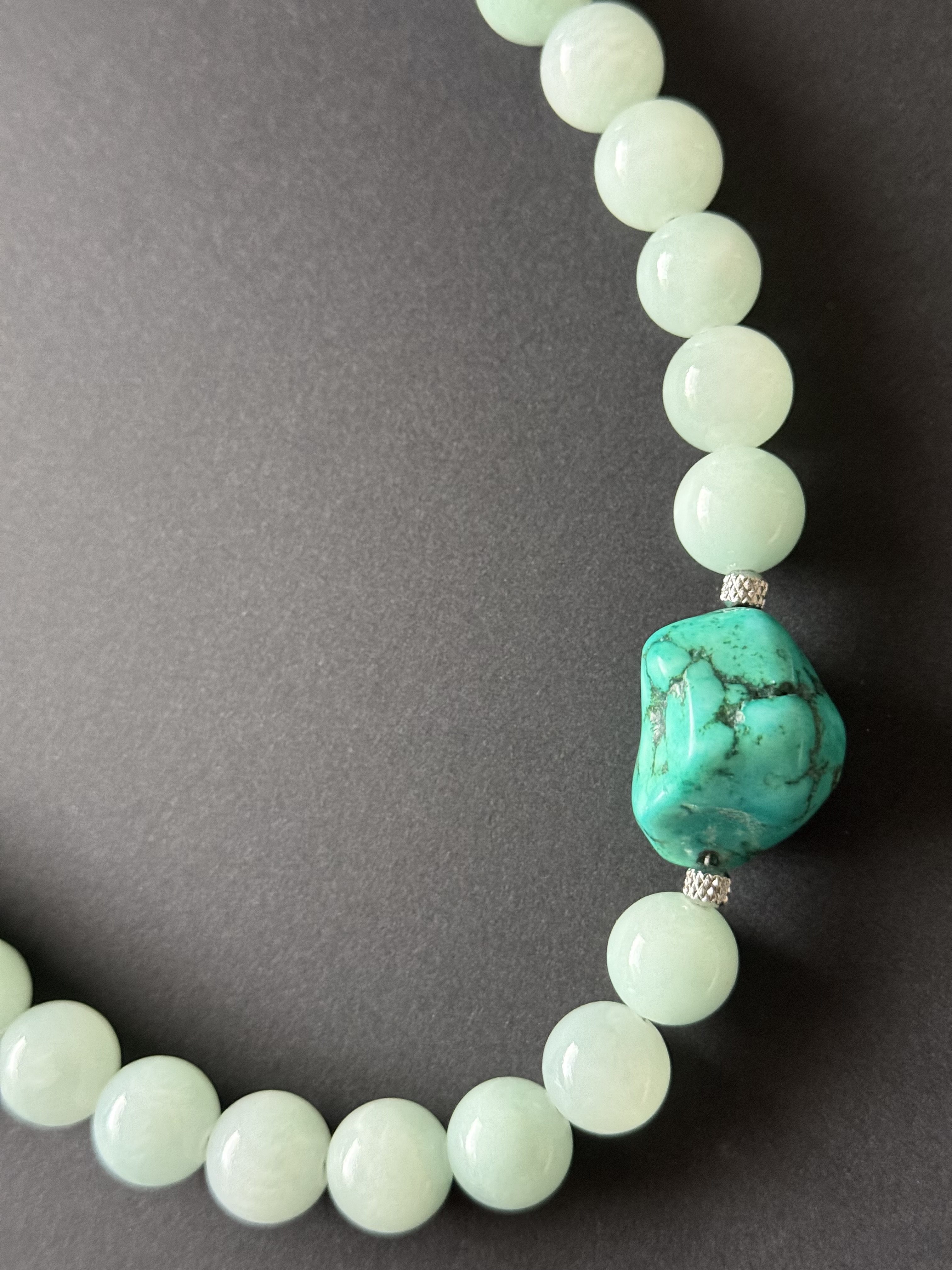  Angelite Beaded Necklace