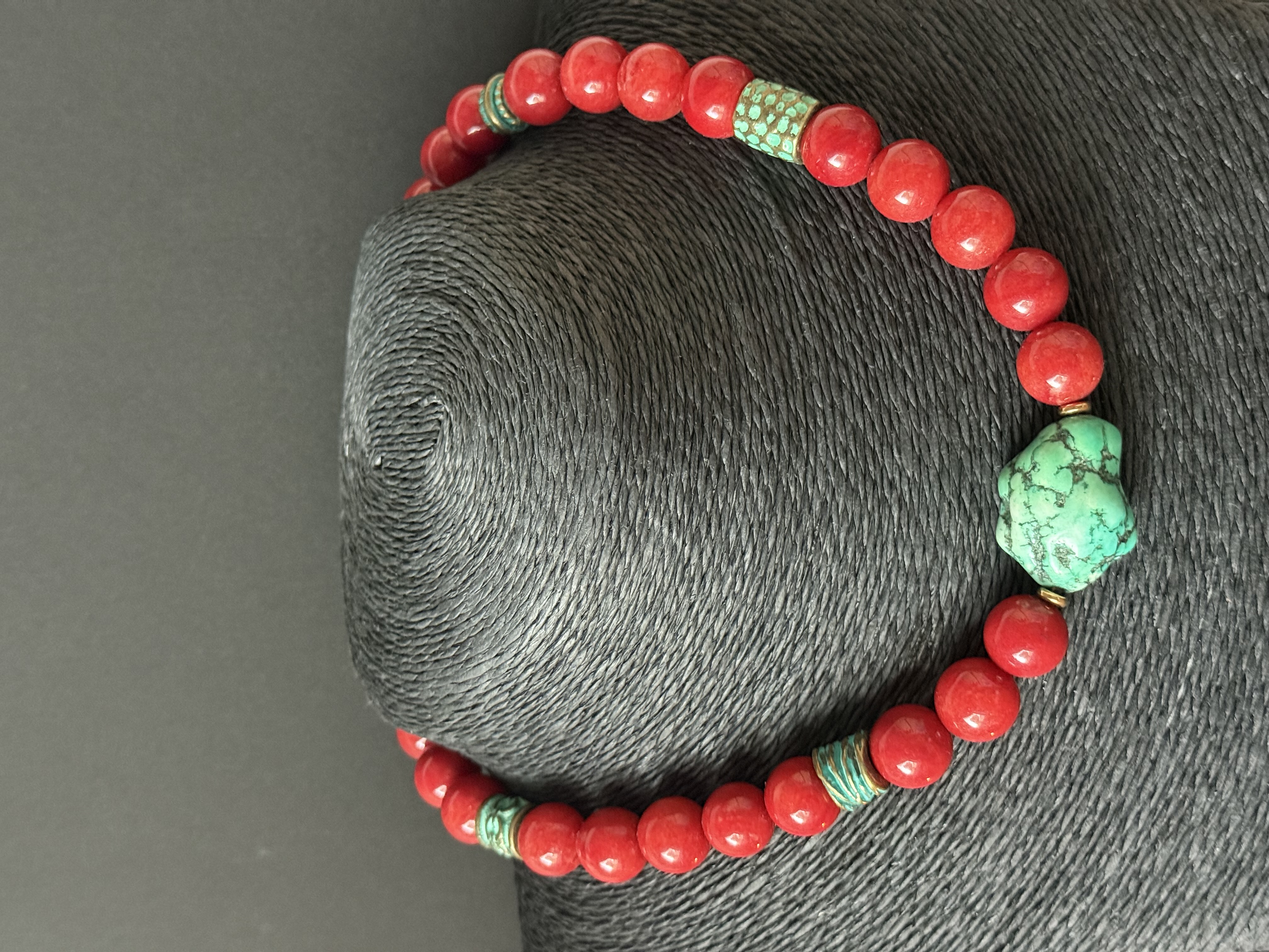 Vintage Coral Necklace