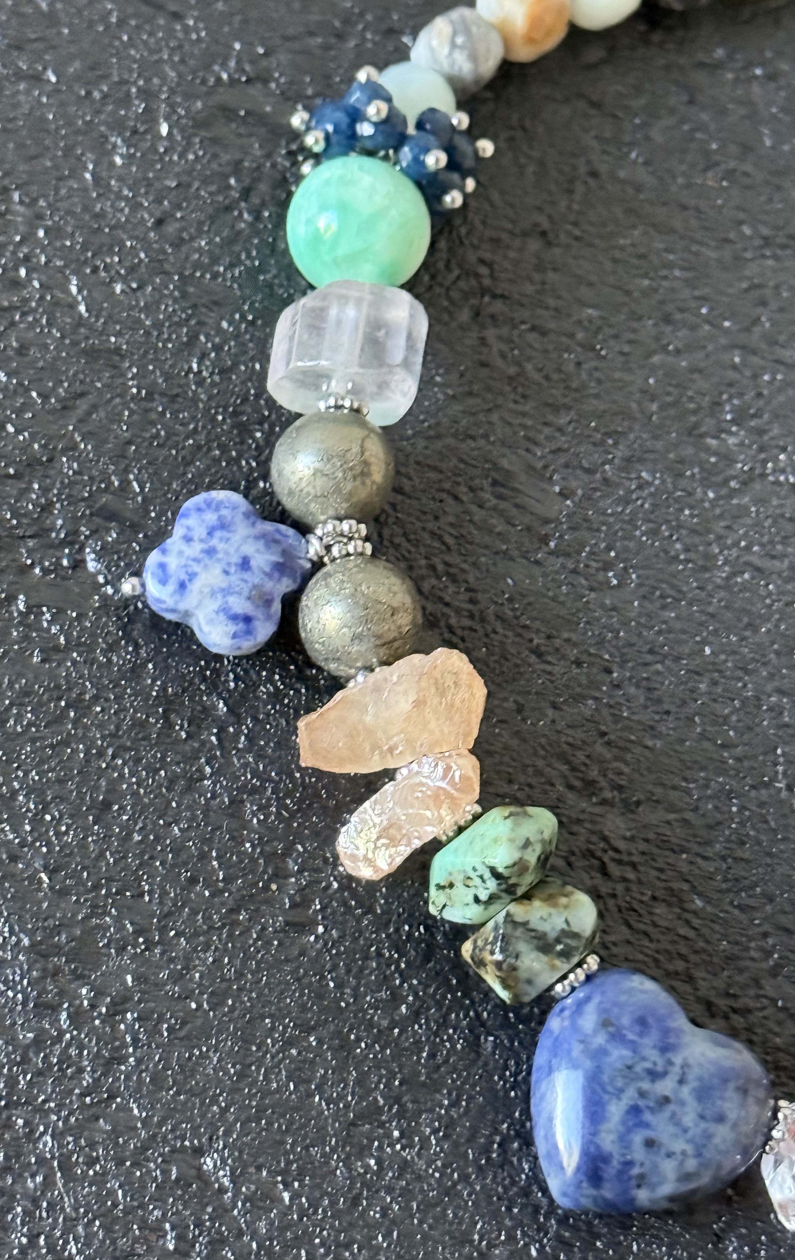 Gemstone Beaded Necklace