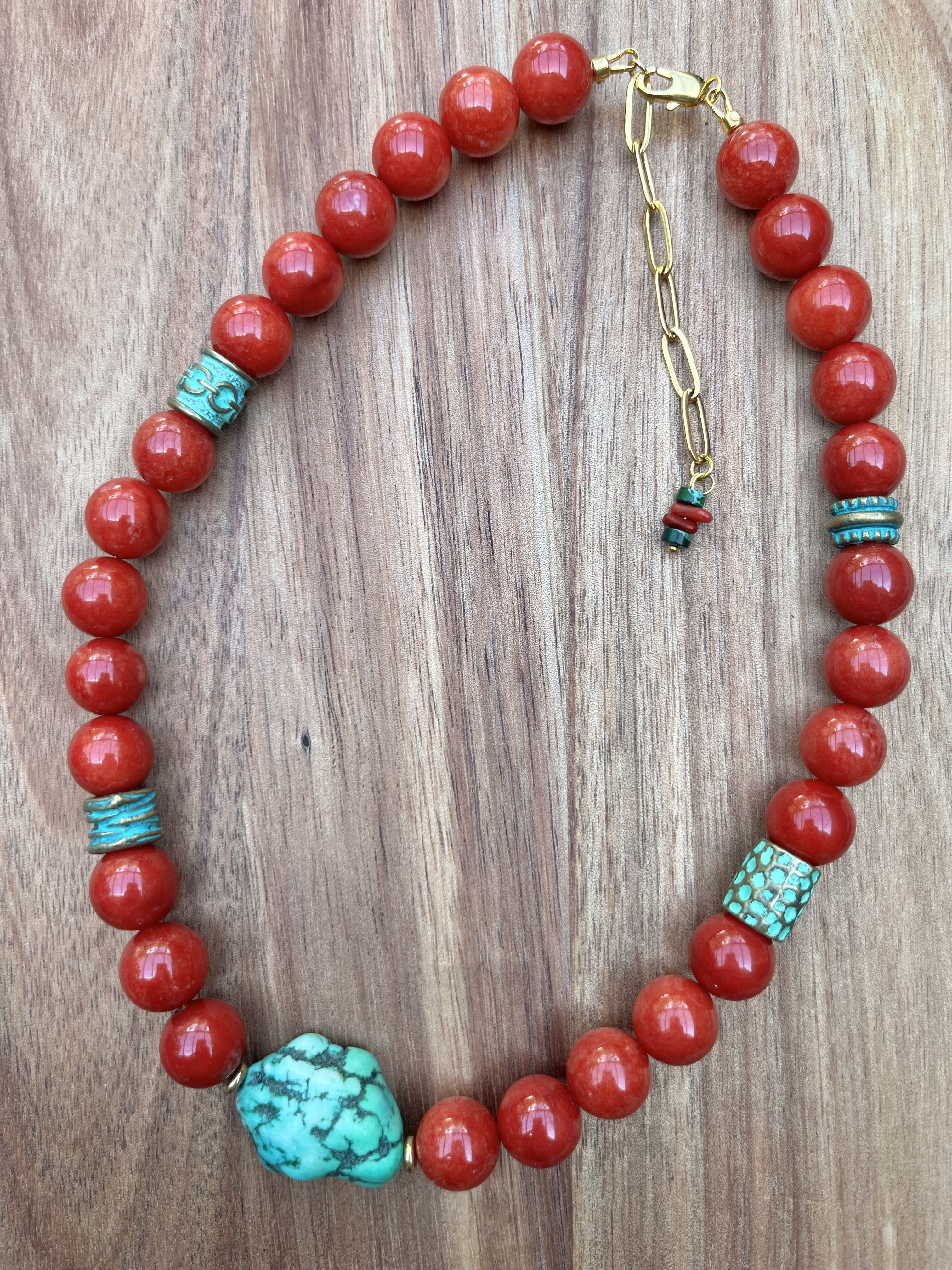 Vintage Coral Necklace