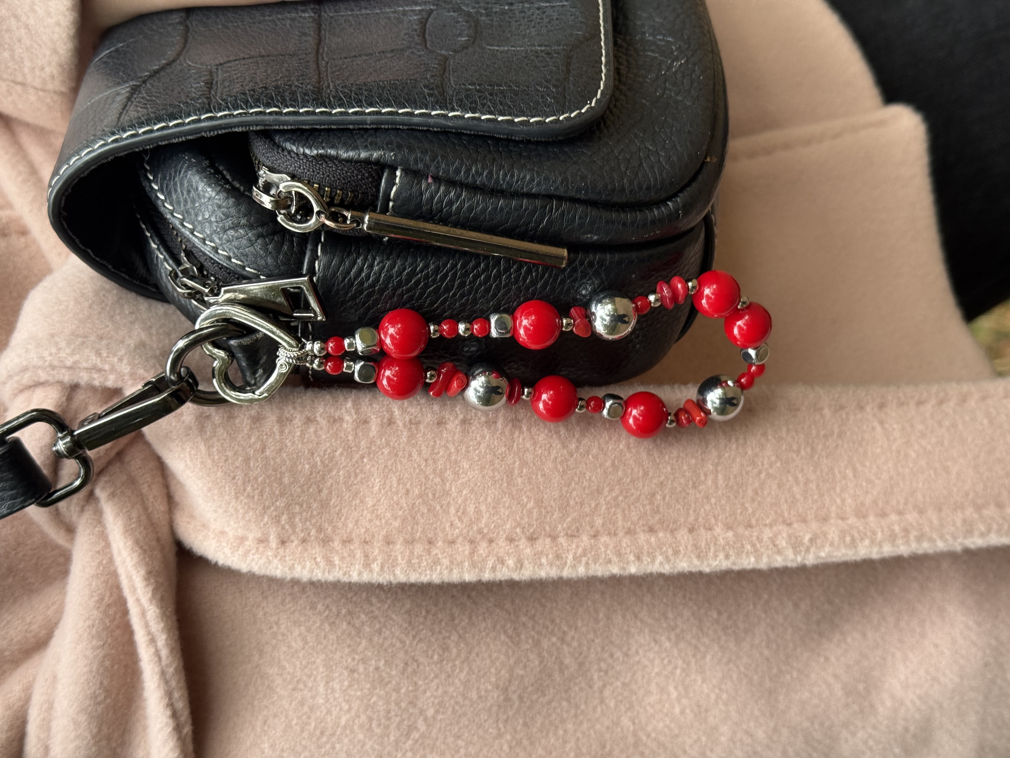  Beaded Bag Charm