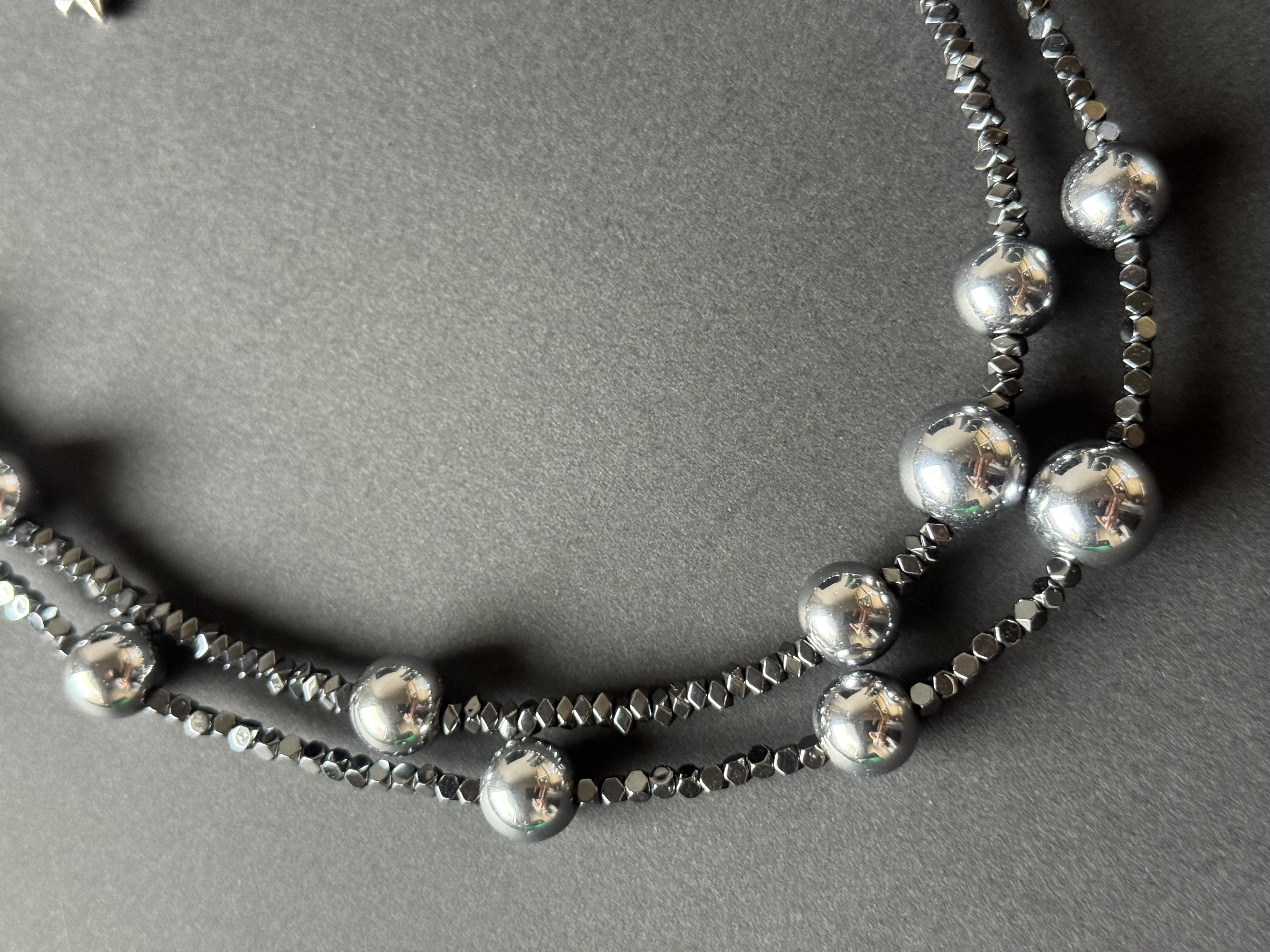 Elegant Hematite Necklace