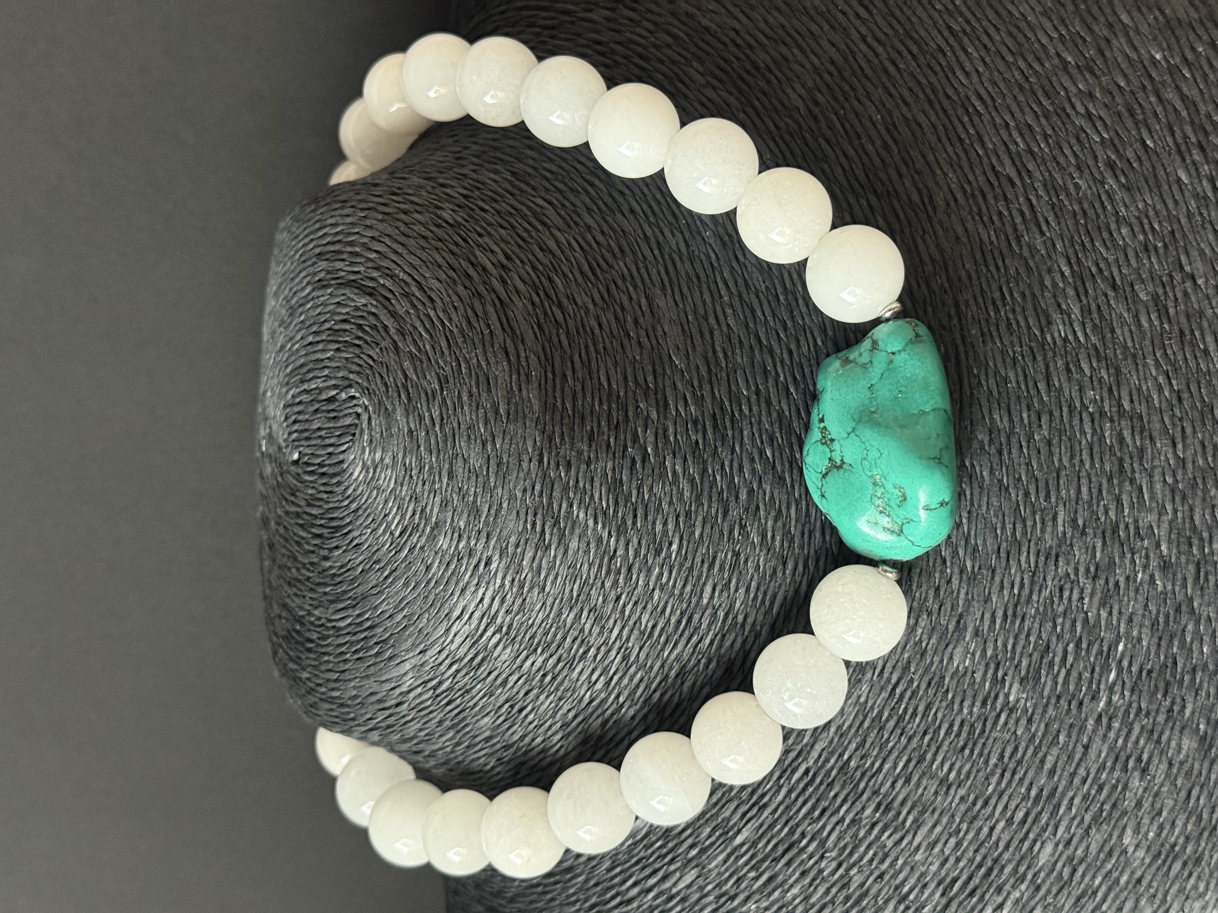 Chalcedony & Turquoise Necklace