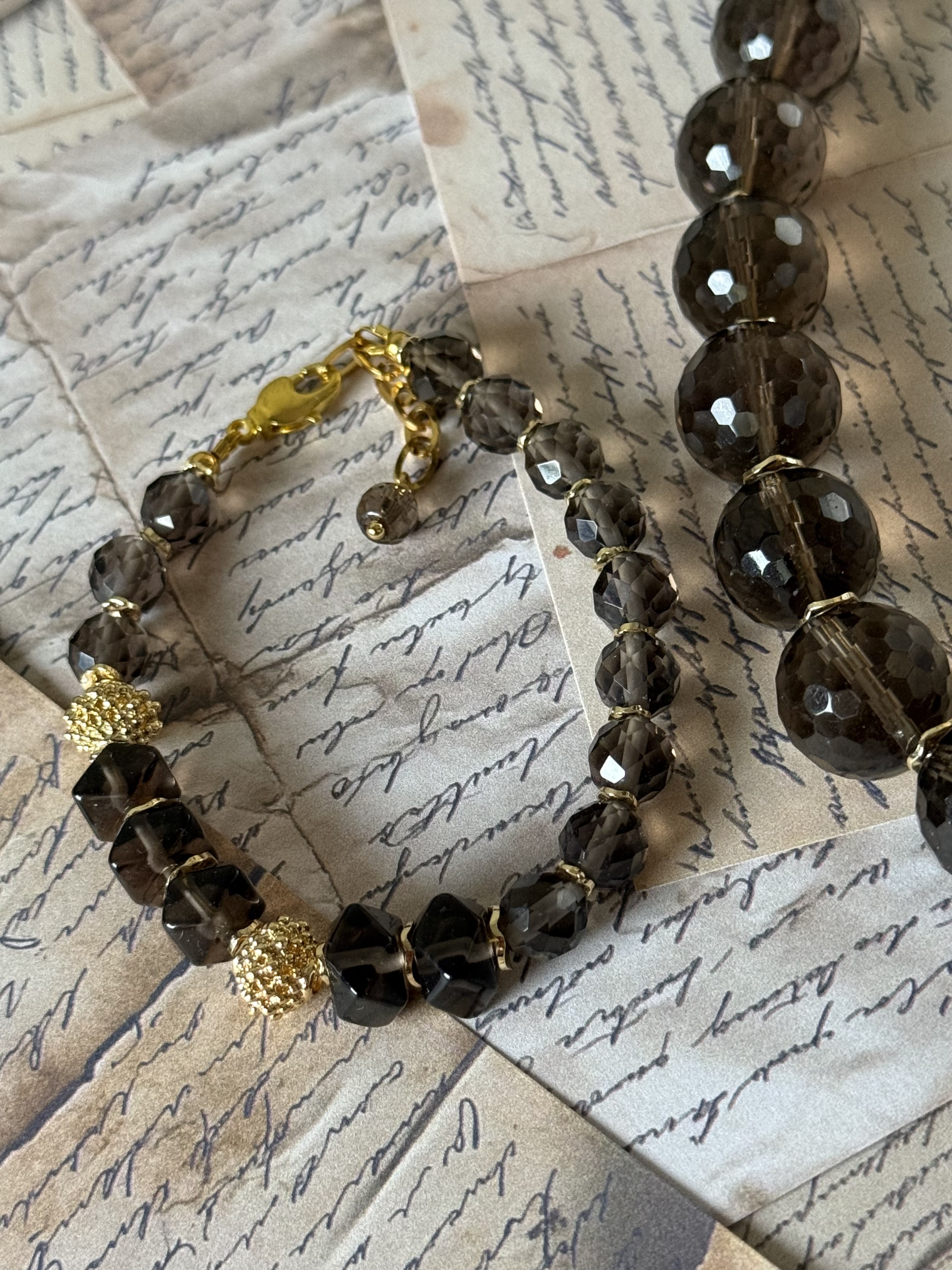 Smoky Quartz Jewelry Set