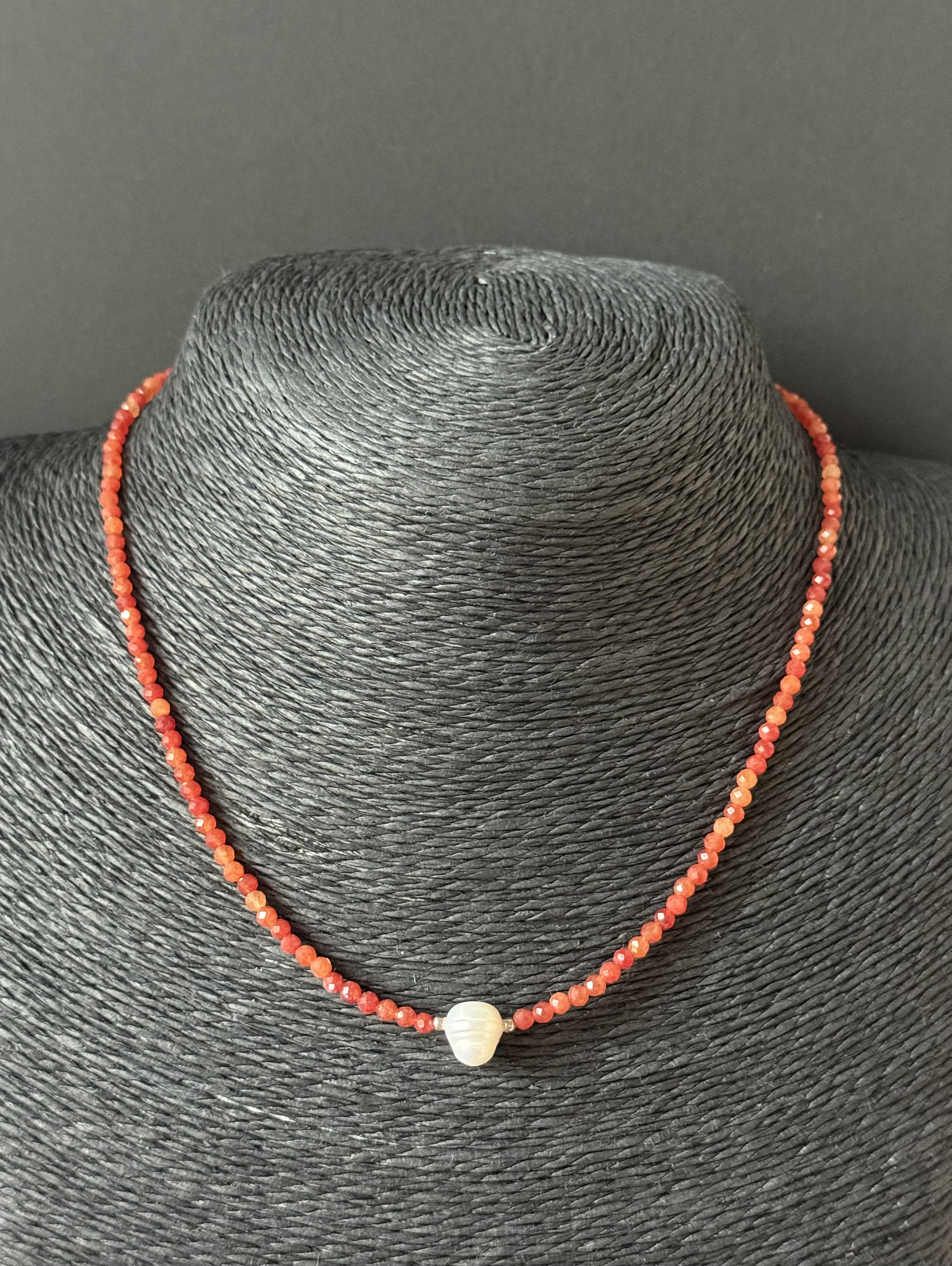 Orange Aventurine Necklace