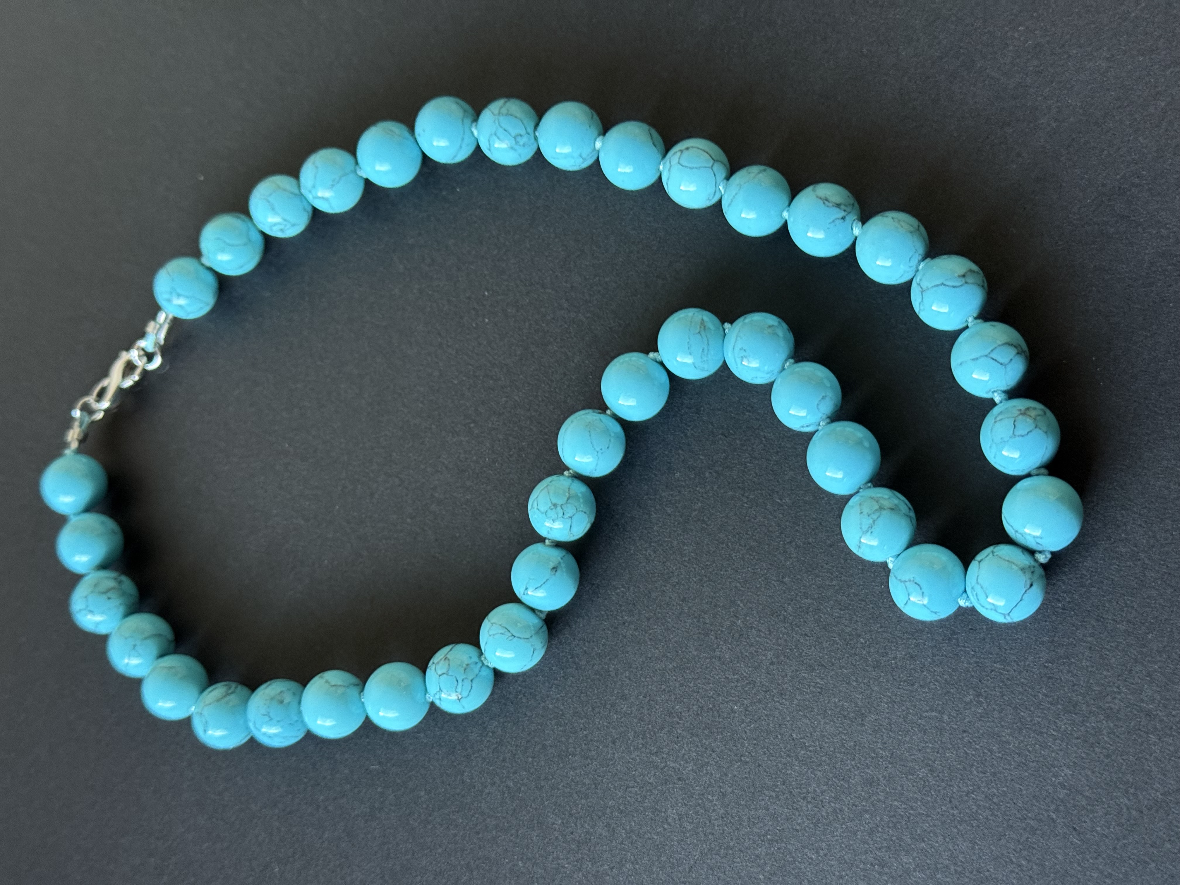 Turquoise Bead Necklace
