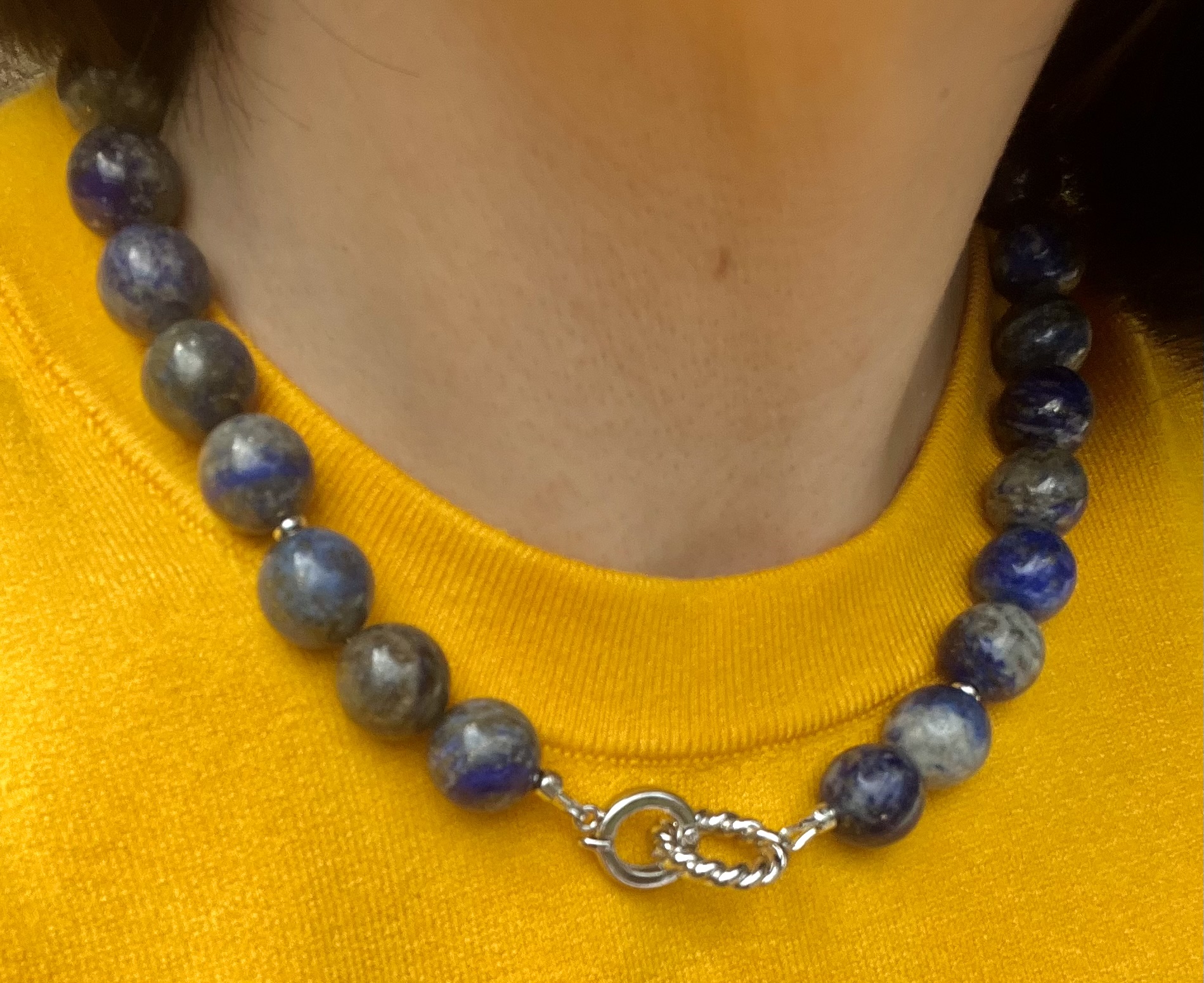 Lapis Lazuli Beaded Necklace