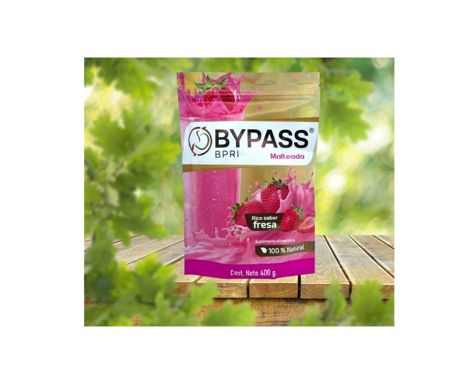 Malteada de fresa Bypass