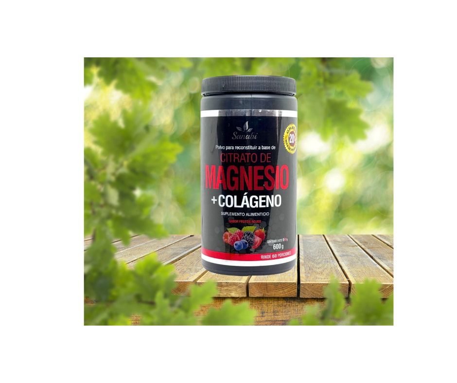 Citrato de Magnesio + Colágeno