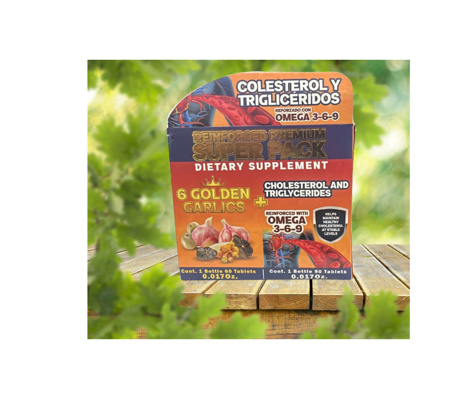 Colesterol Y Triglicéridos Con Omega 3-6-9