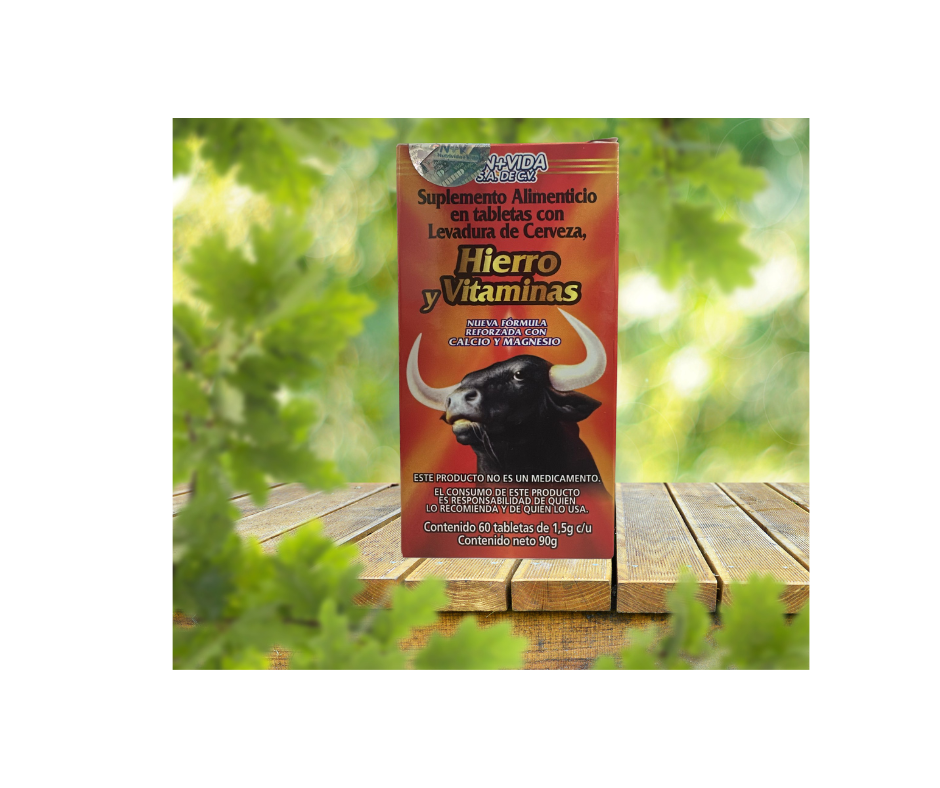 Suplemento Alimenticio con Hierro y Vitaminas