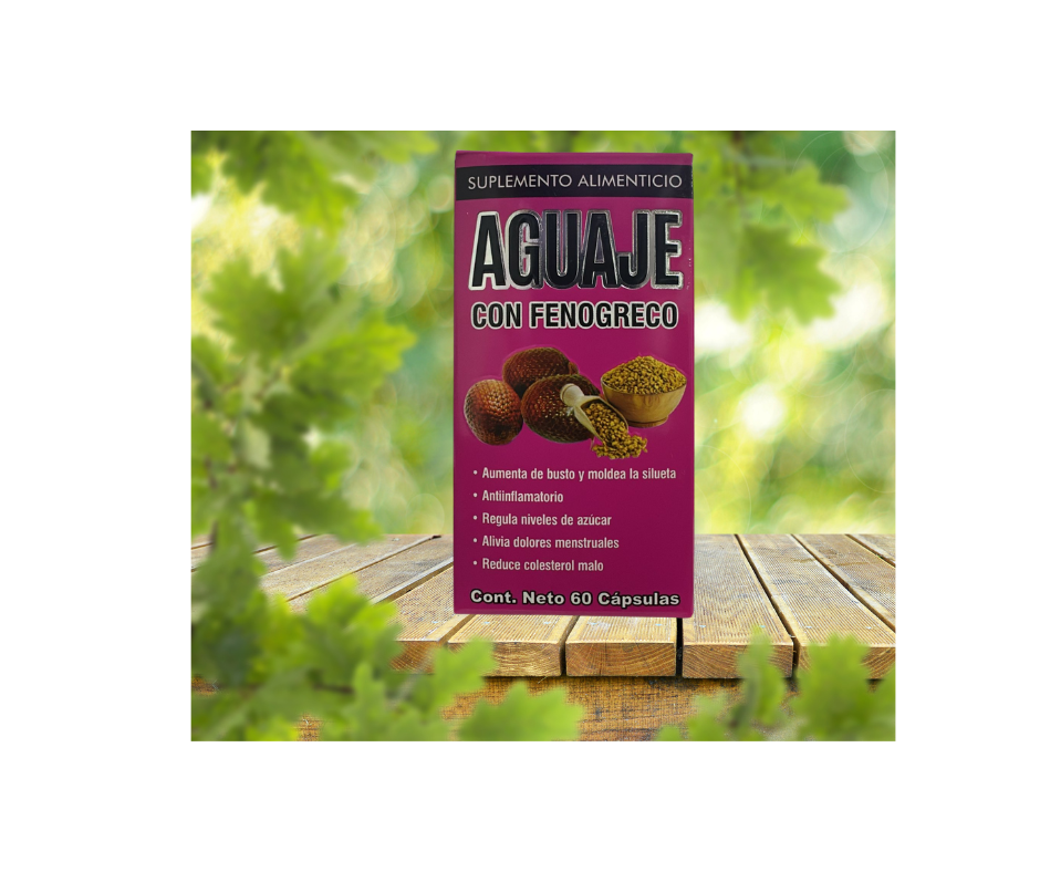 Aguaje con Fenogreco
