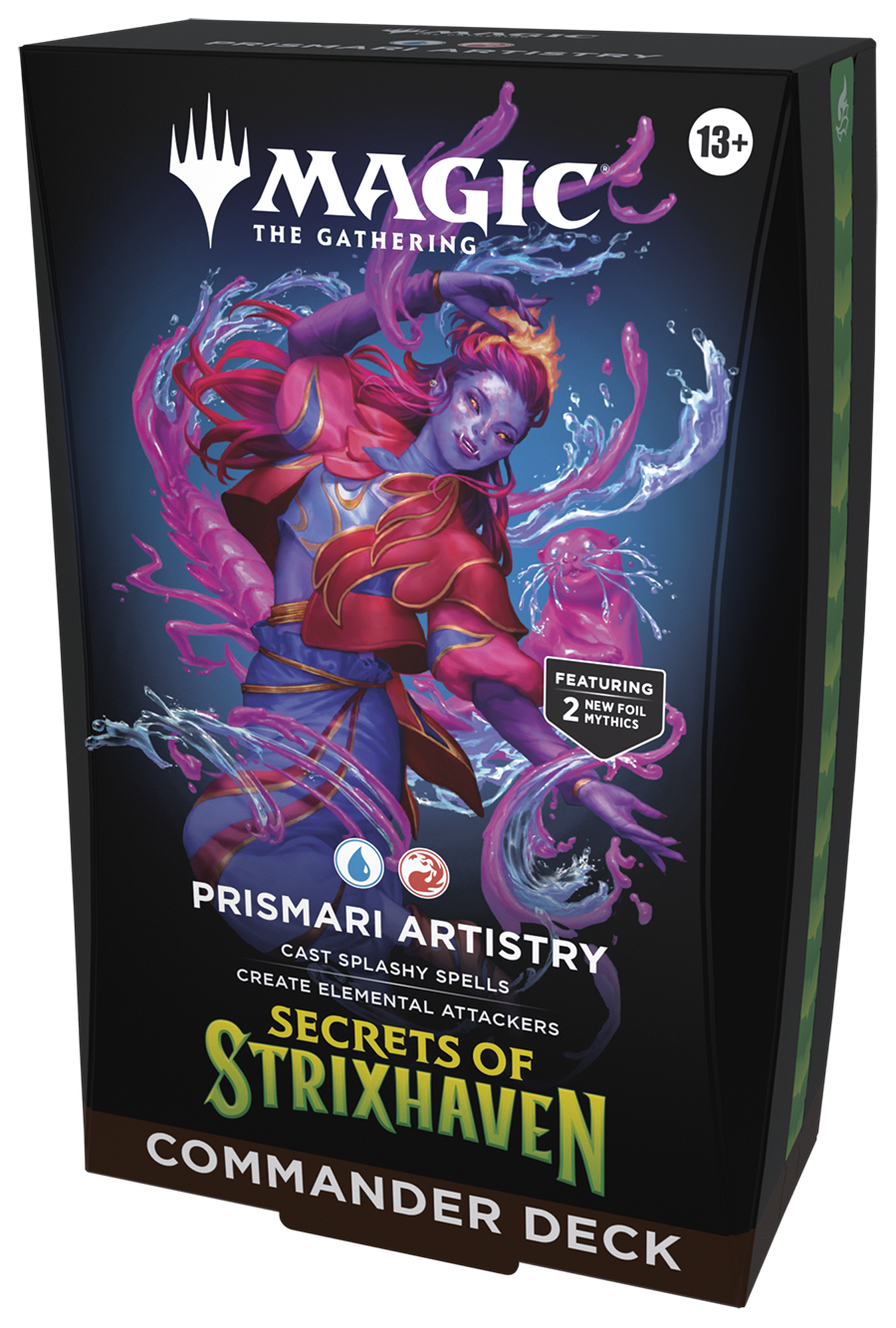 Magic The Gathering - Secrets of Strixhaven Commander Deck "Prismari Artistry"