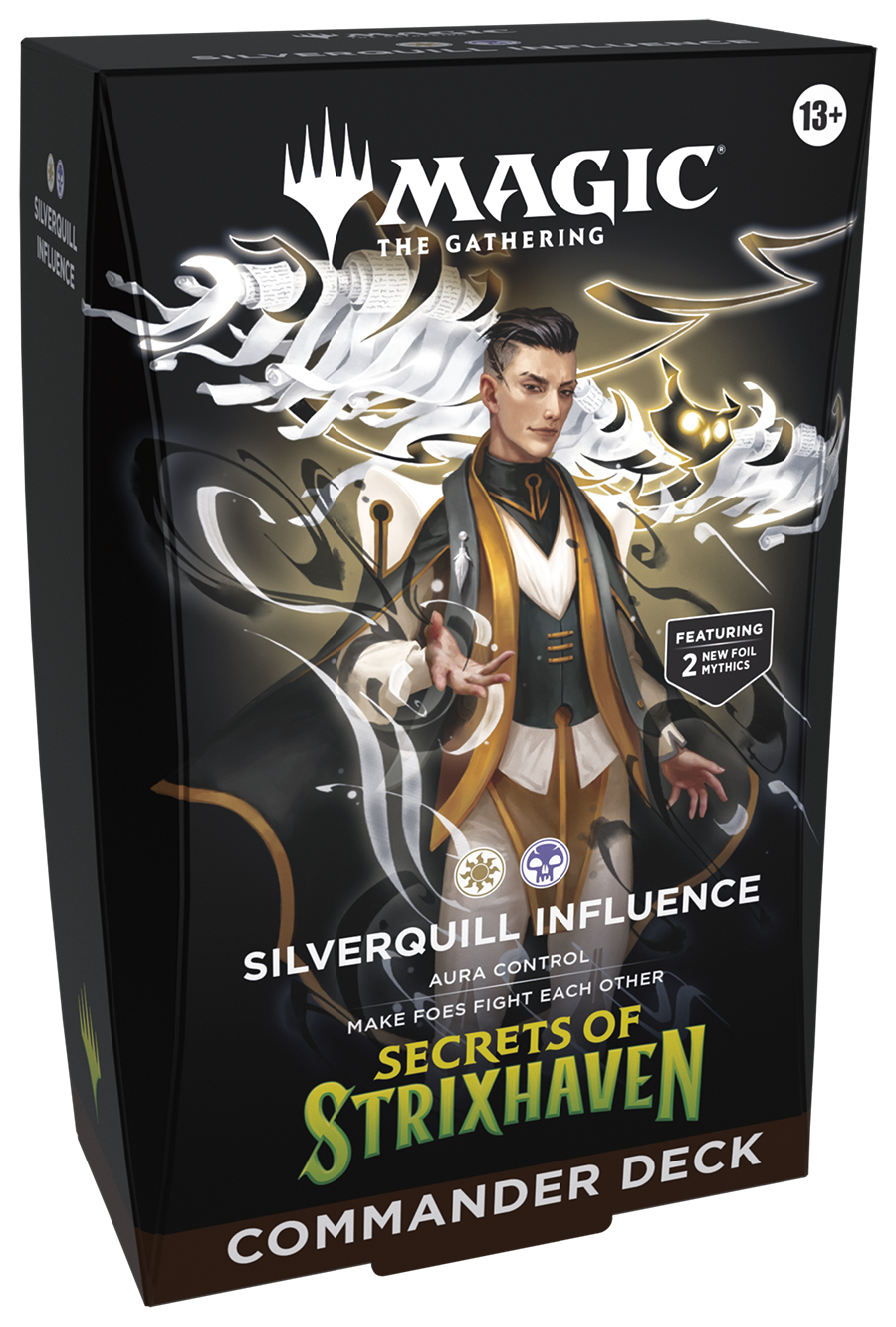 Magic The Gathering - Secrets of Strixhaven Commander Deck "Silverquill Influence"