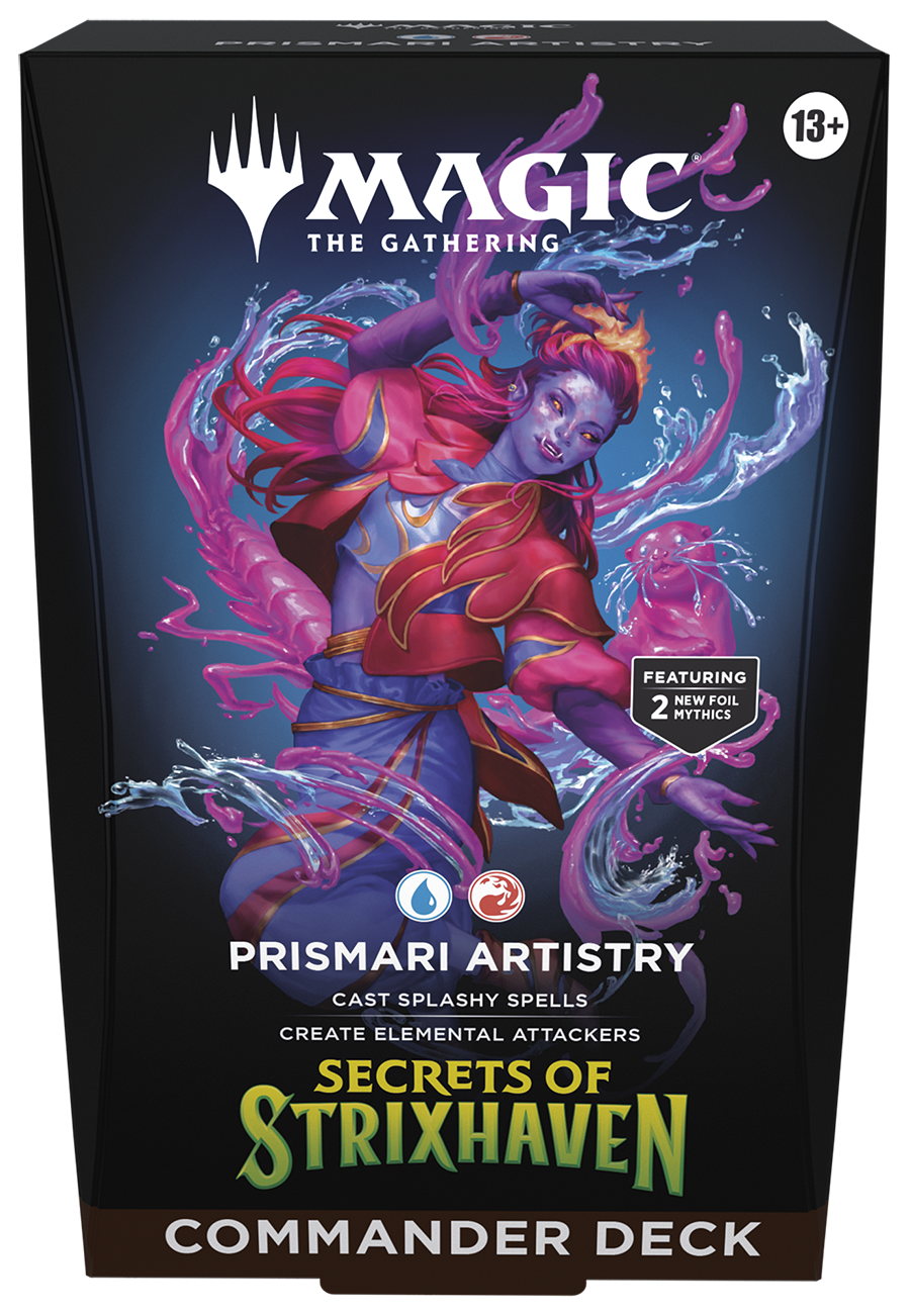 Magic The Gathering - Secrets of Strixhaven Commander Deck "Prismari Artistry"