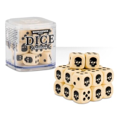 Citadel: 12 mm Dice Set - White