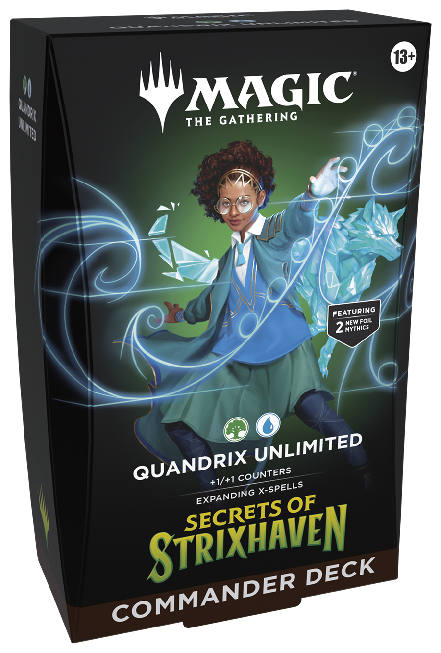 Magic The Gathering - Secrets of Strixhaven Commander Deck "Quandrix Unlimited"