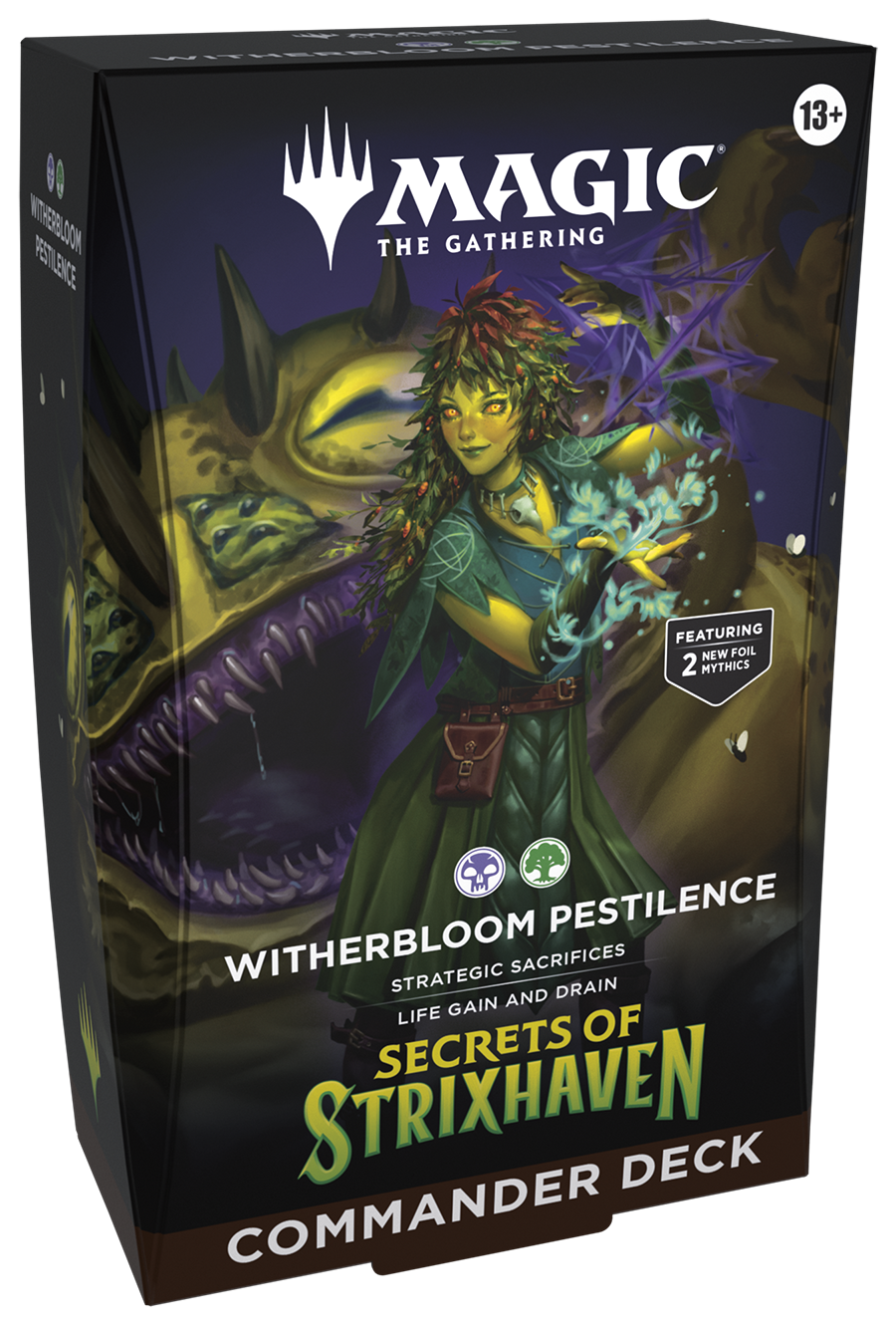 Magic The Gathering - Secrets of Strixhaven Commander Deck "Witherbloom Pestilence"