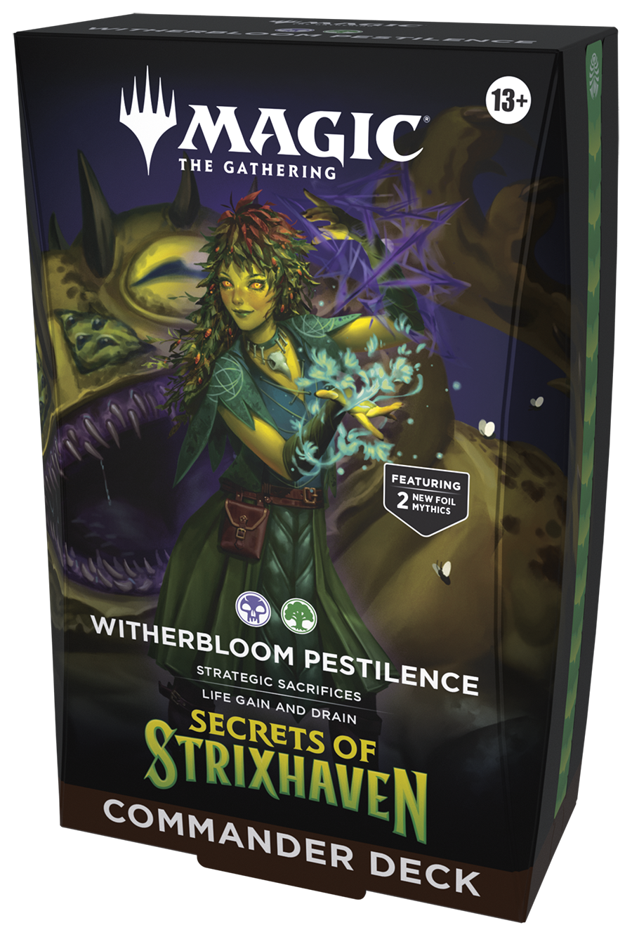 Magic The Gathering - Secrets of Strixhaven Commander Deck "Witherbloom Pestilence"