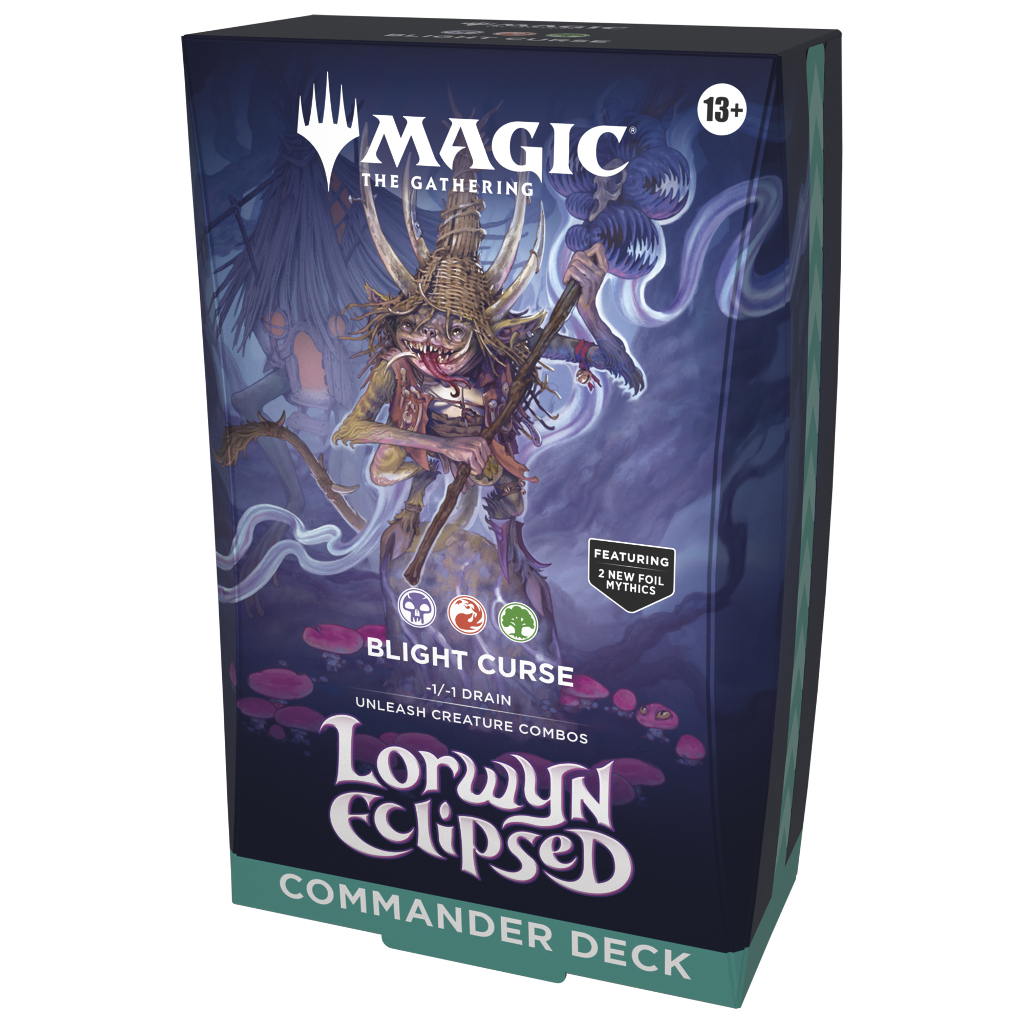 Magic The Gathering - Lorwyn Eclipsed Commander Deck "Blight Curse"