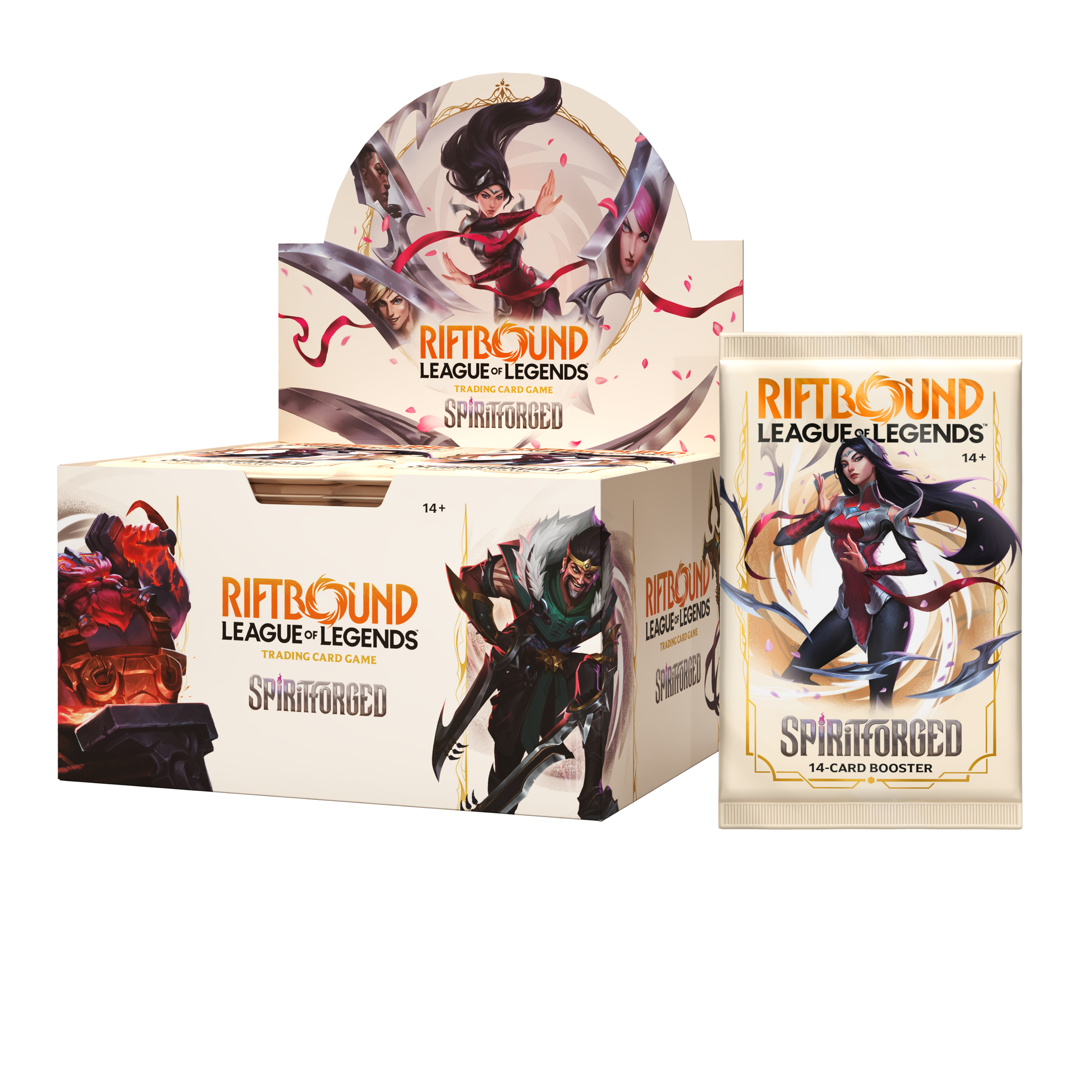 Riftbound:  Spiritforged Booster Display (24 Boosters) - EN
