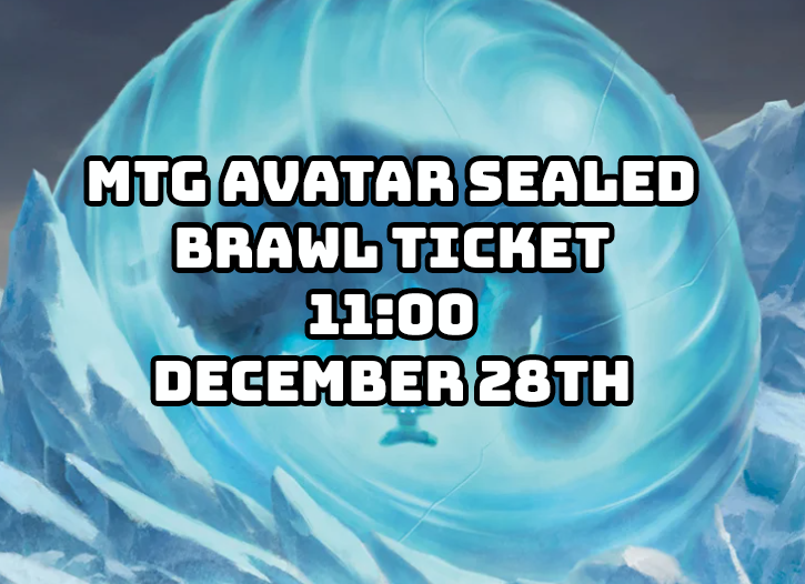 MTG - Avatar Sealed Brawl Event entry ticket