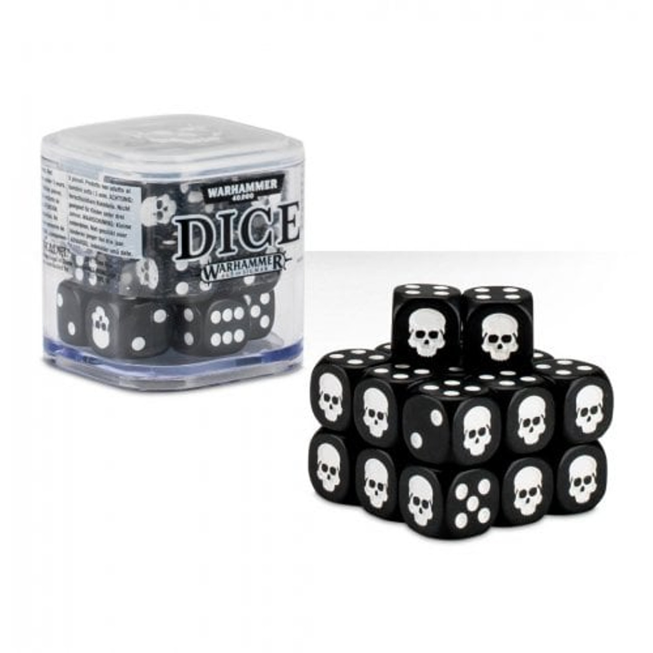Citadel: 12 mm Dice Set - Black