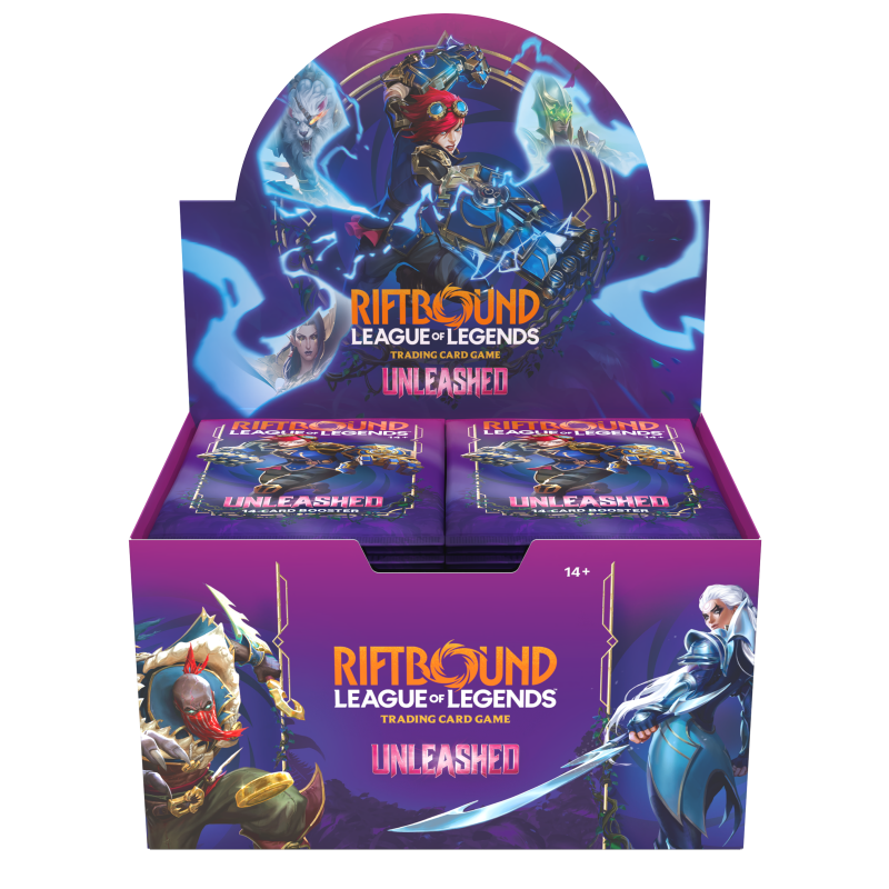 [PRE-ORDER] Riftbound: League of Legends TCG - Unleashed Booster Display (24 Boosters) - EN