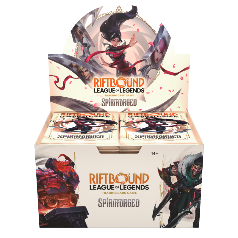 Riftbound:  Spiritforged Booster Display (24 Boosters) - EN