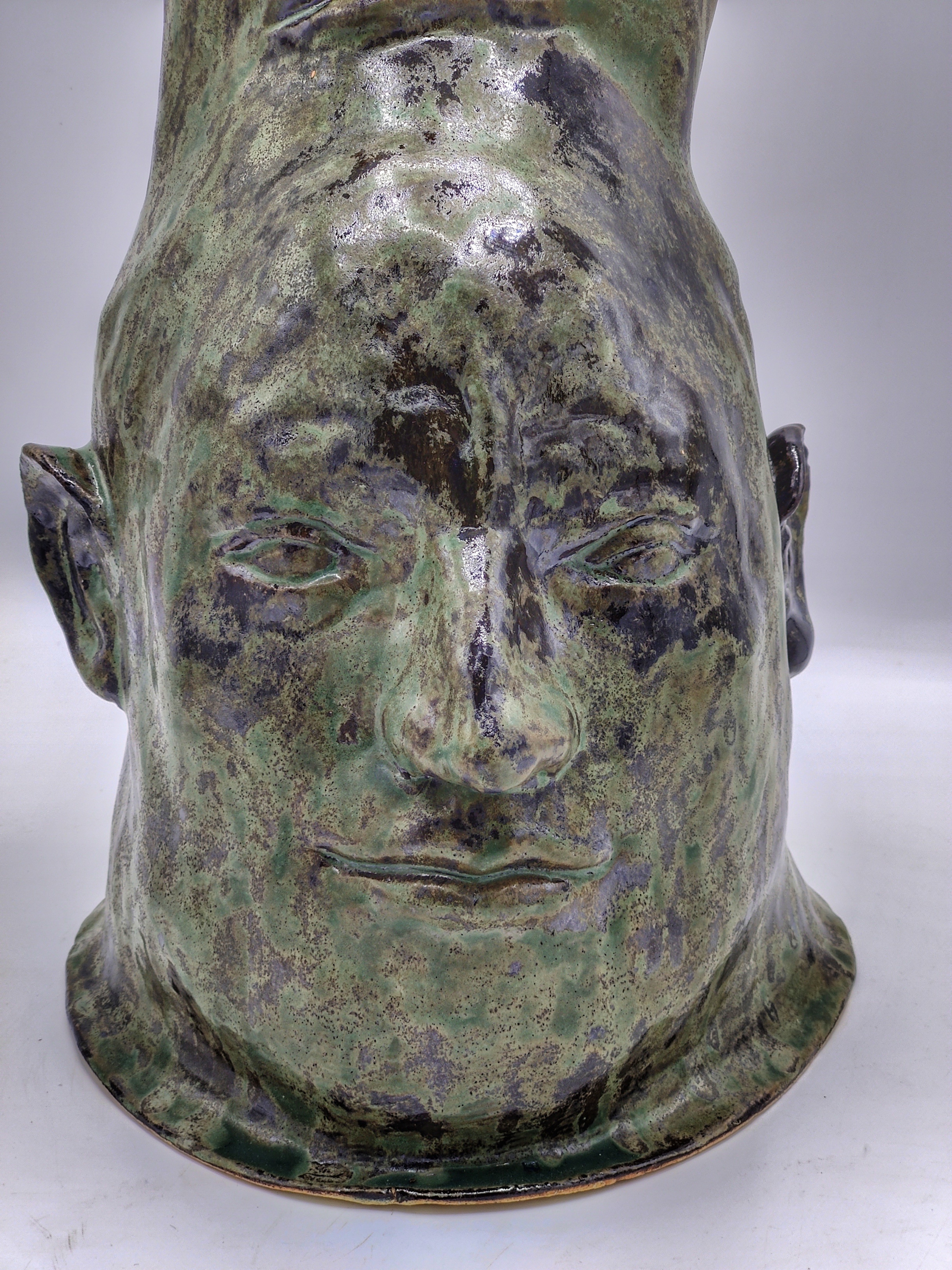 With Head Hollowed Out, His Echo Chamber Awaits...