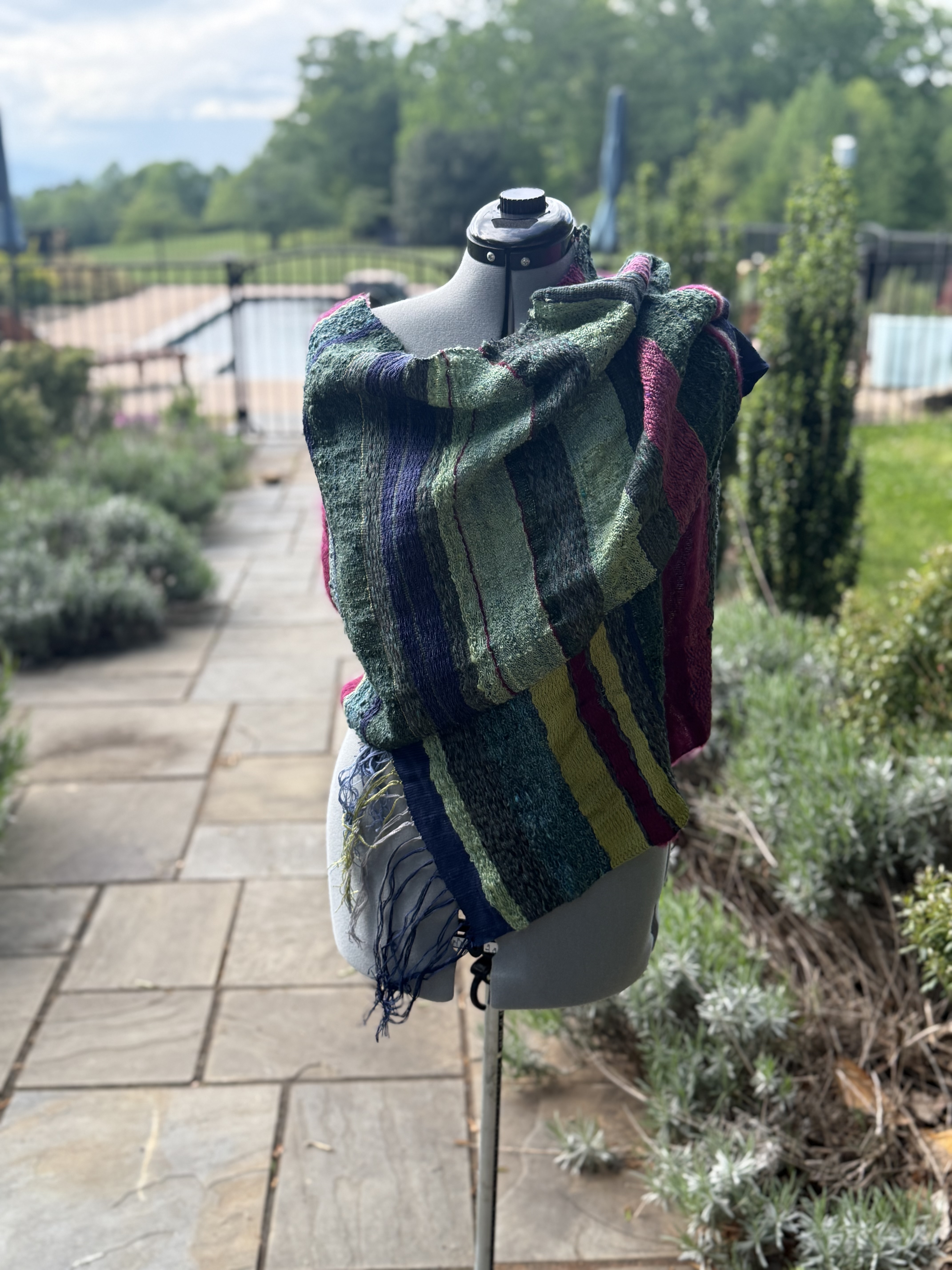 Handwoven Multicolored Shawl