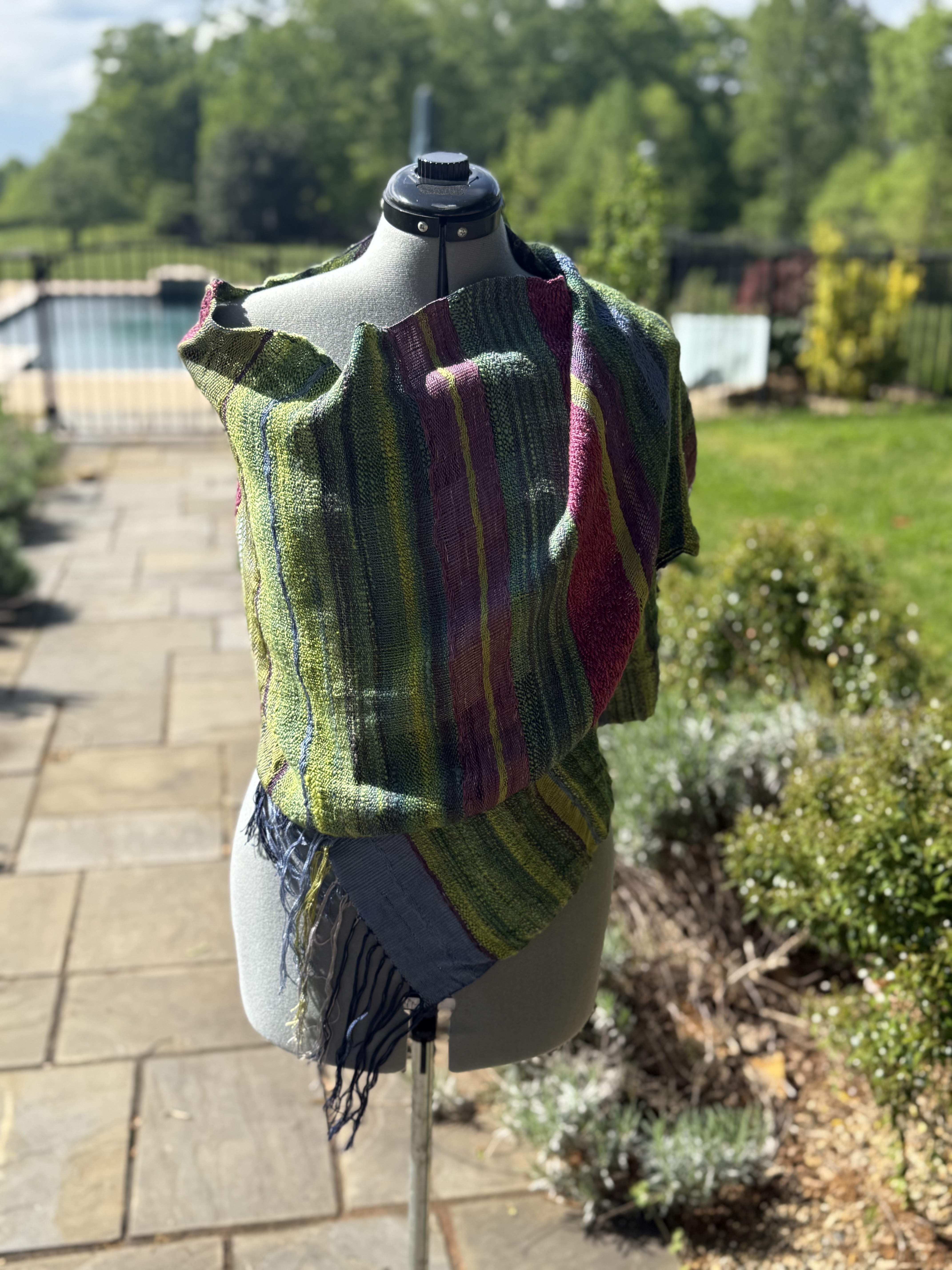 Handwoven Multi-Color Scarf